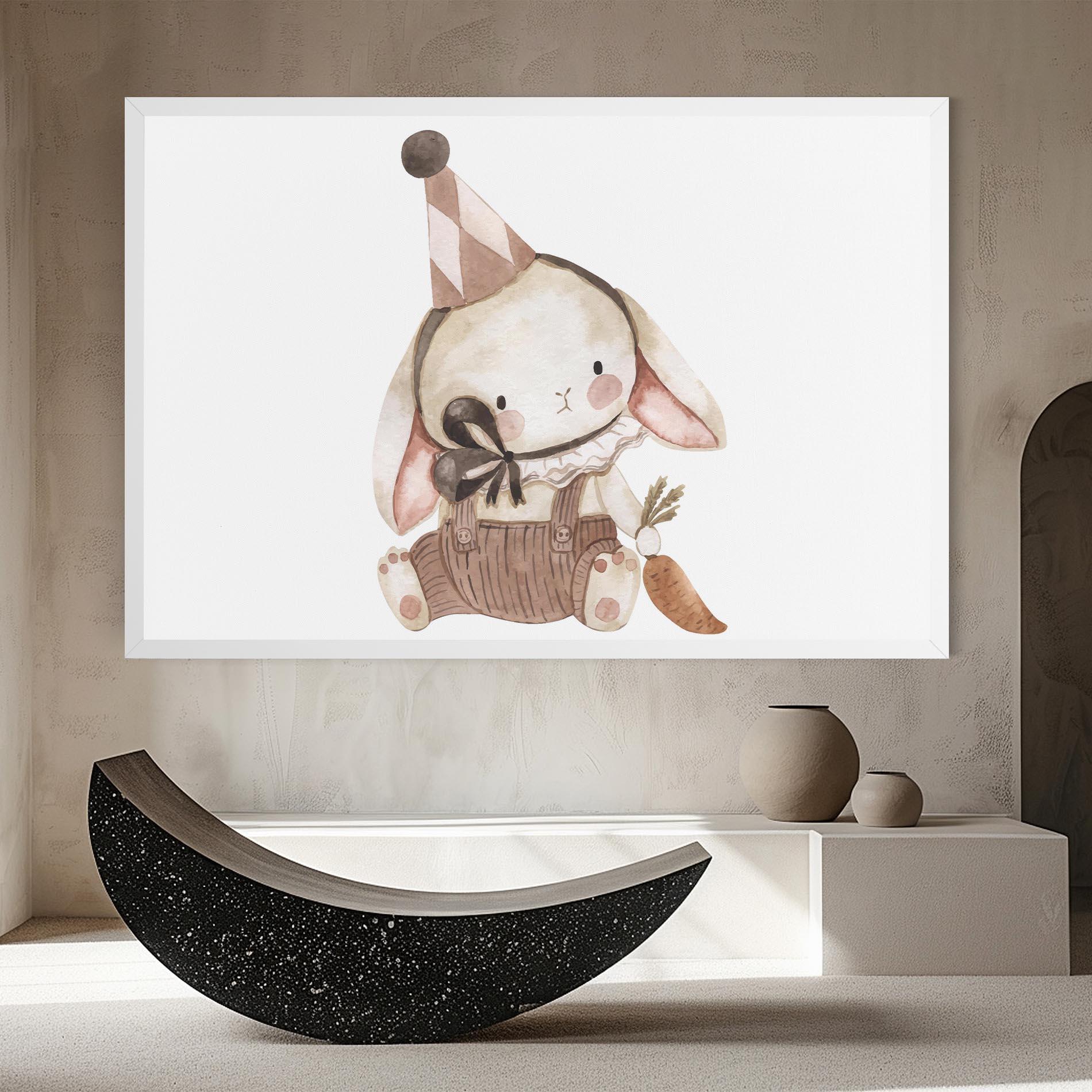 Vászonkép Baby Brown Rabbit mockup 8