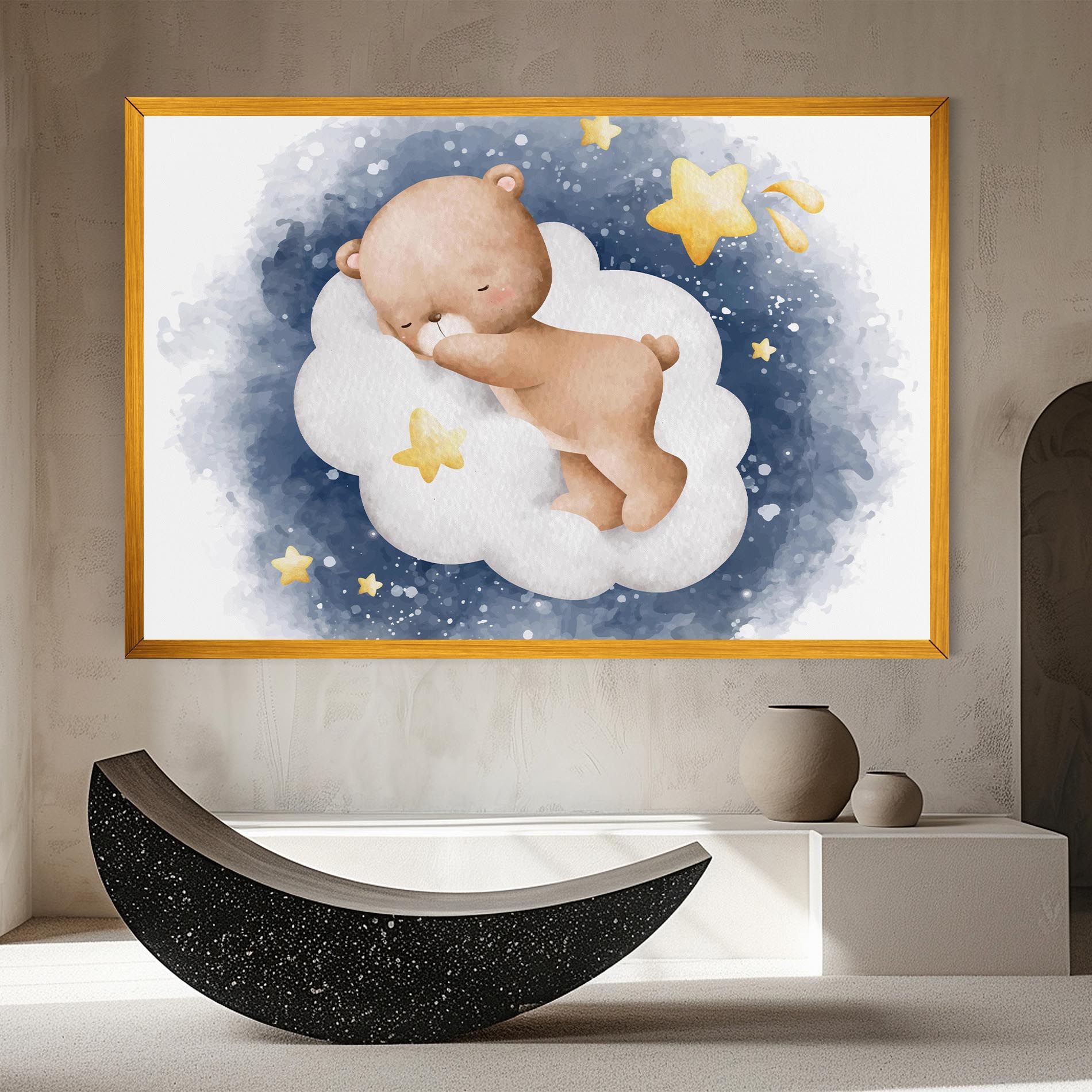 Bear Cloud Sleep mockup 8