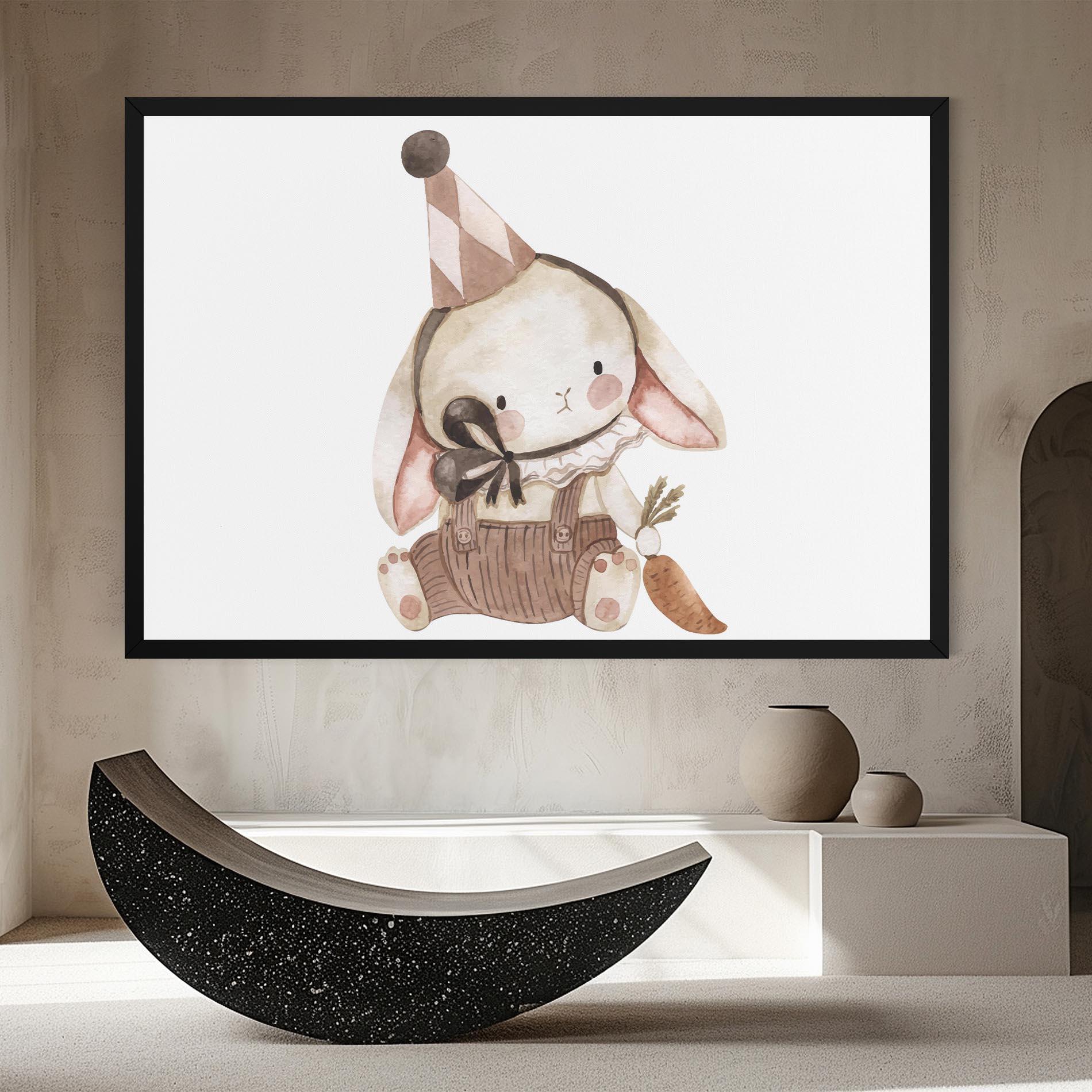 Vászonkép Baby Brown Rabbit mockup 8