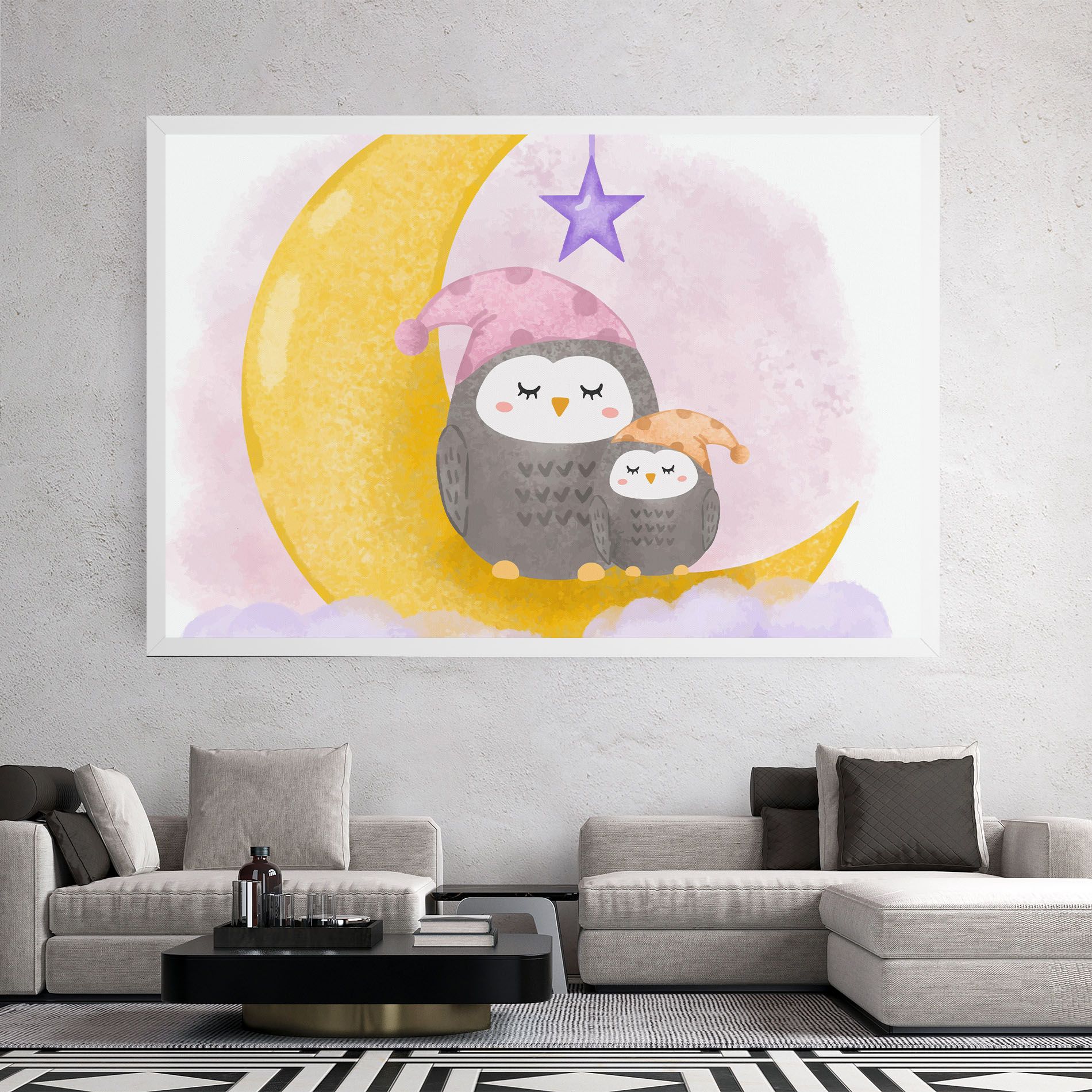 Baby Owl mockup 2