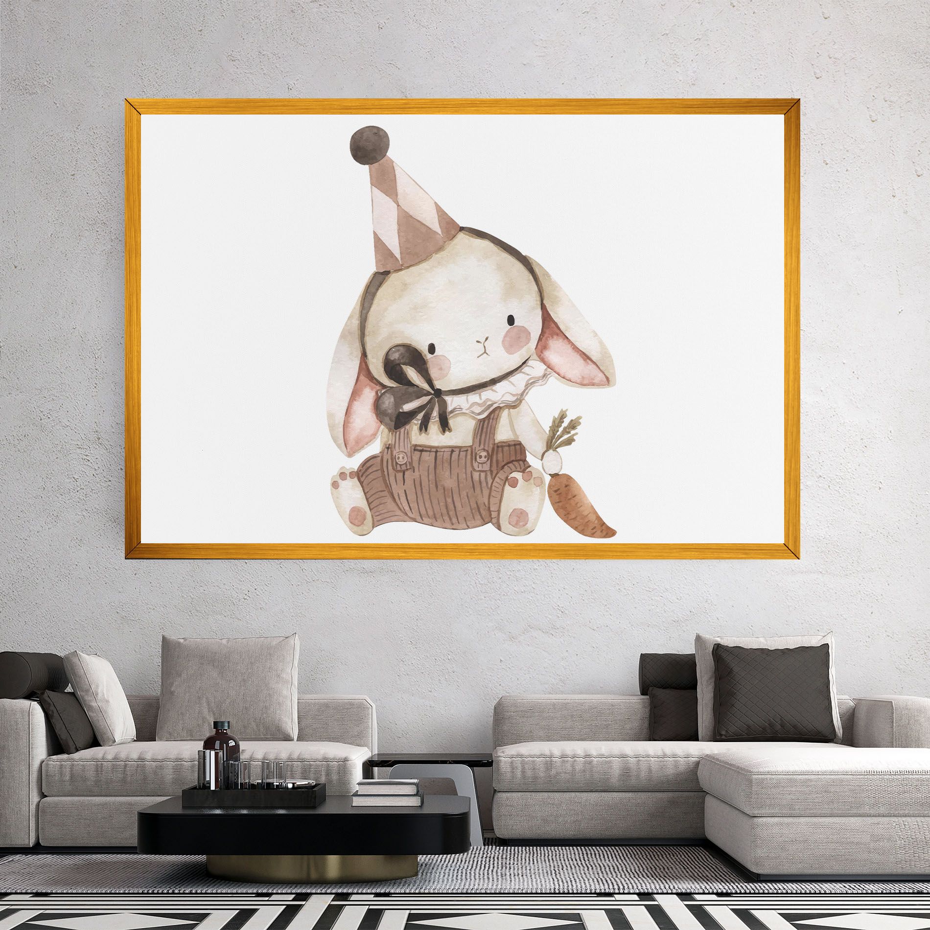 Baby Brown Rabbit mockup 2