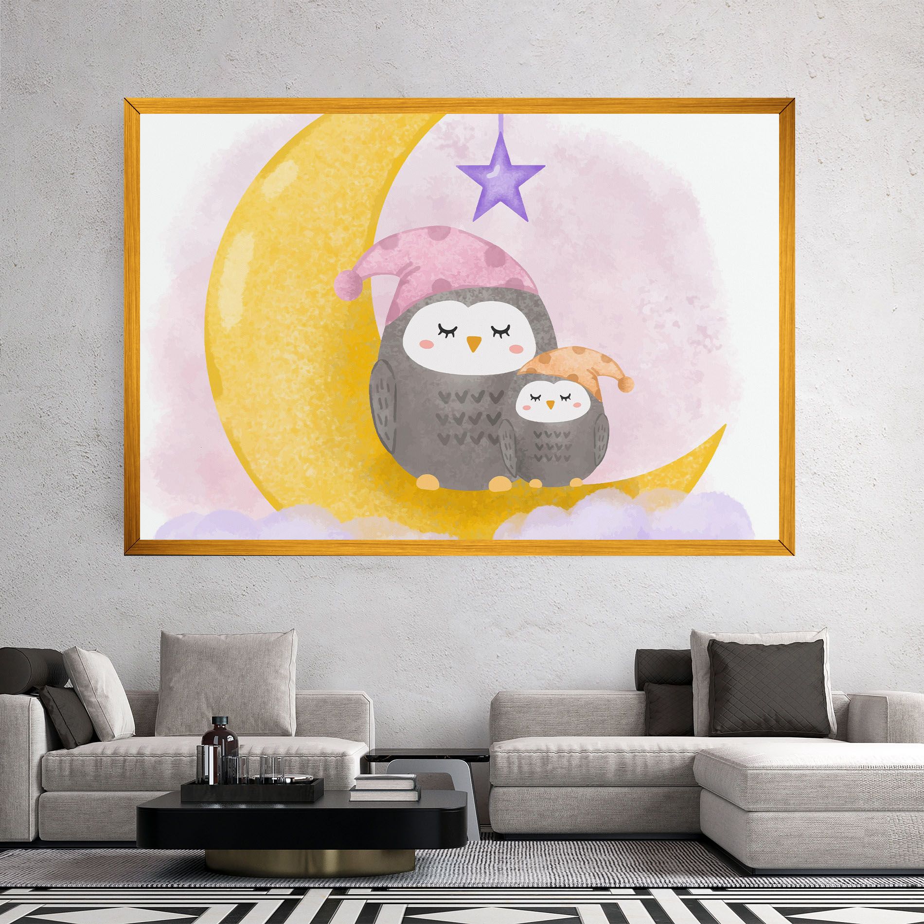 Baby Owl mockup 2