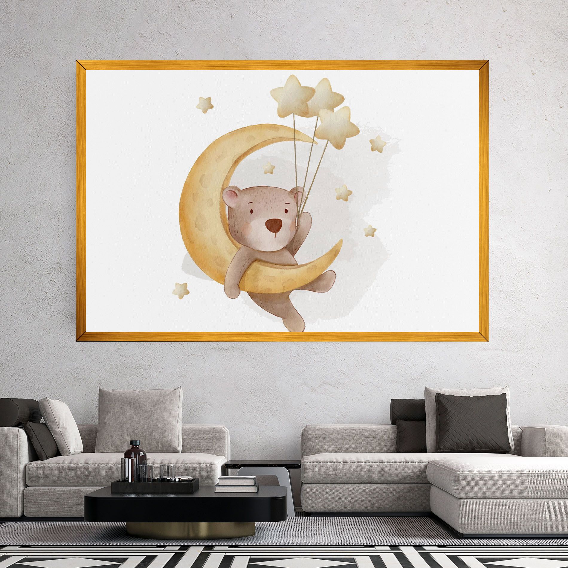 Bear Moon mockup 2