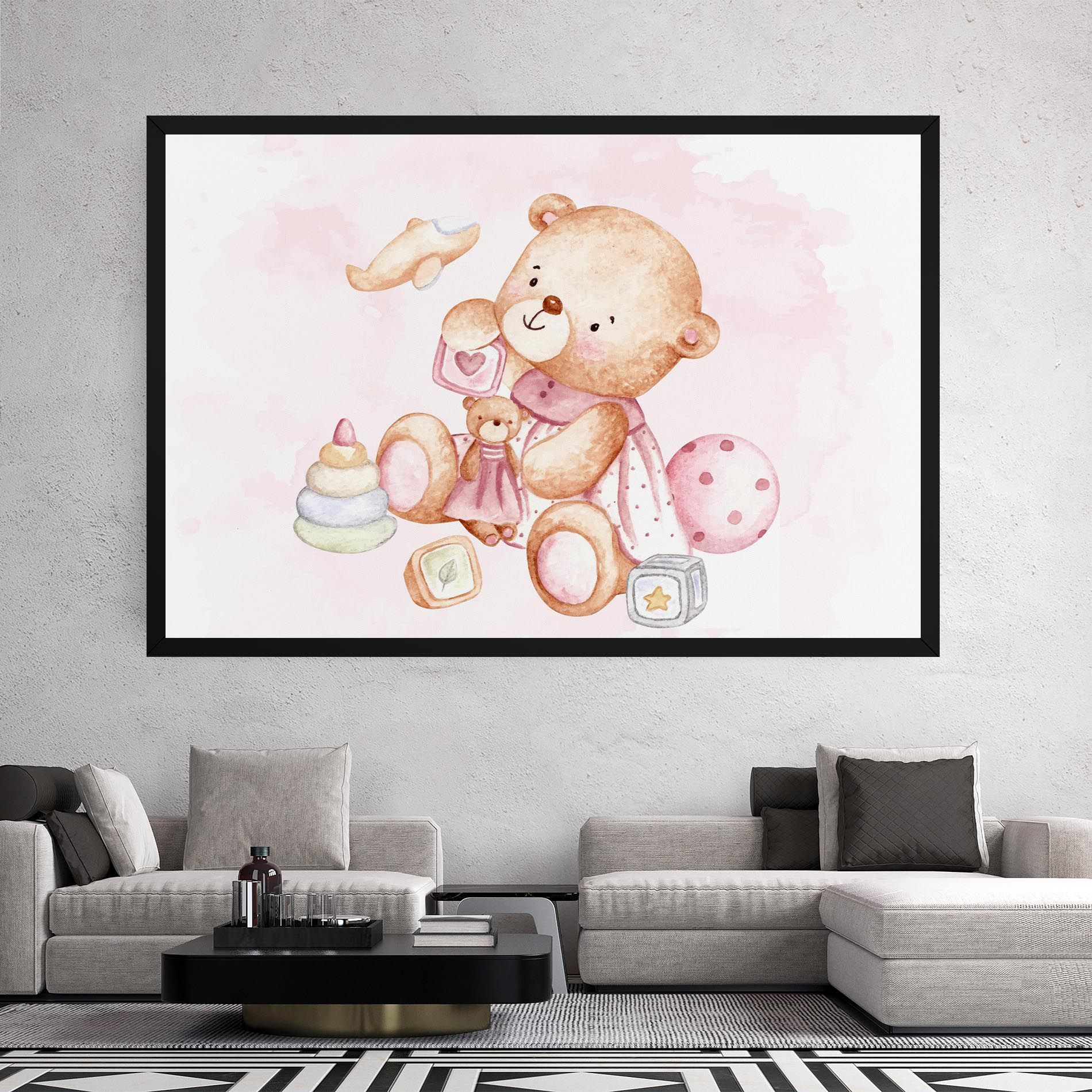 Bear With Toys mockup 2
