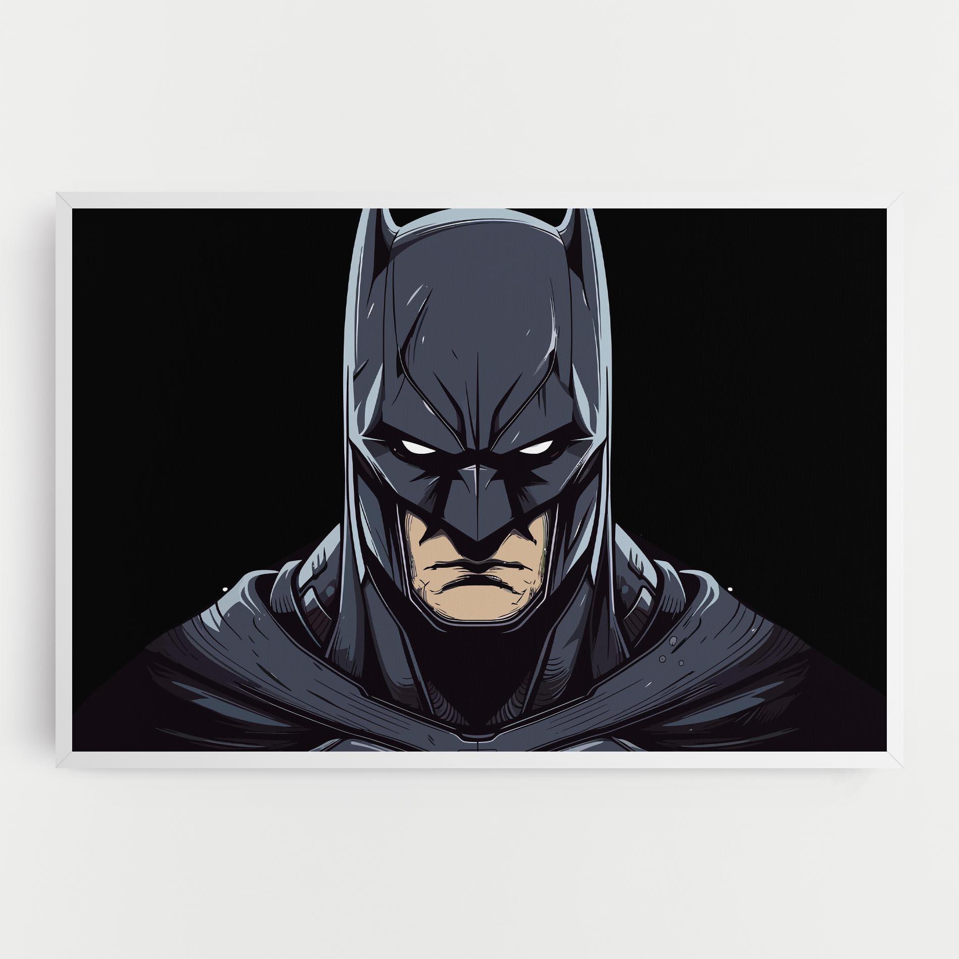 Vászonkép Batman Face mockup 0