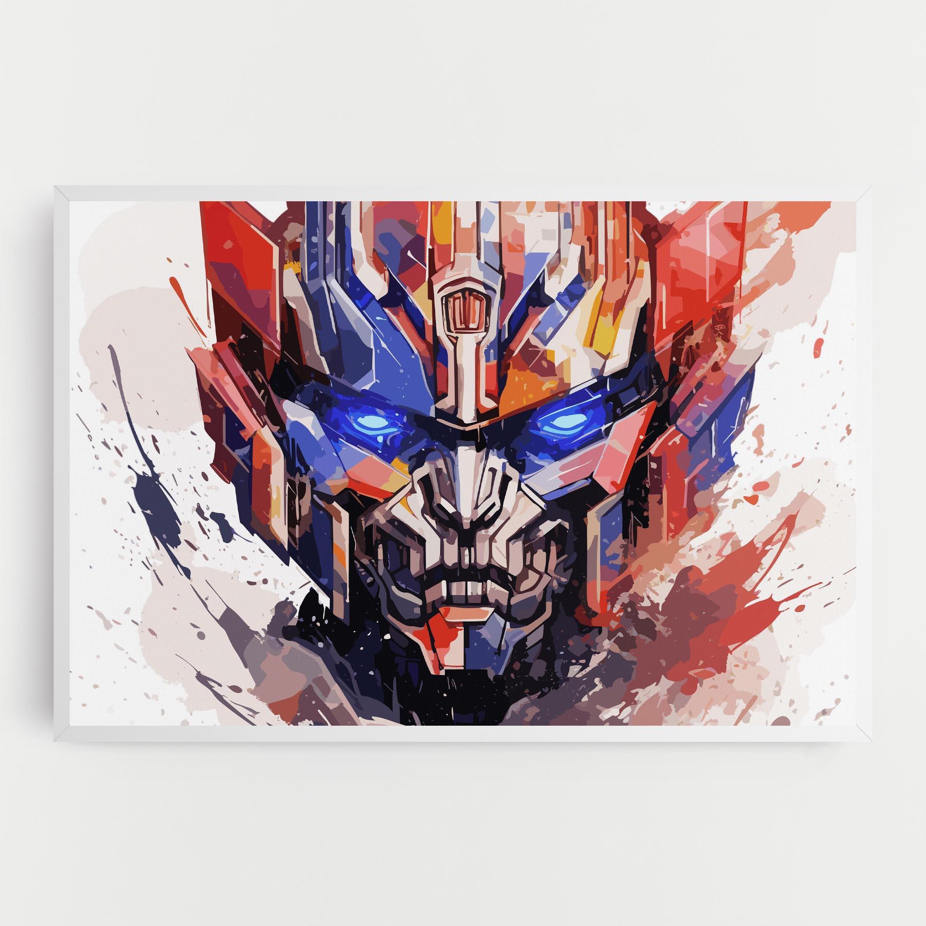 Vászonkép Optimus Prime Art mockup 0