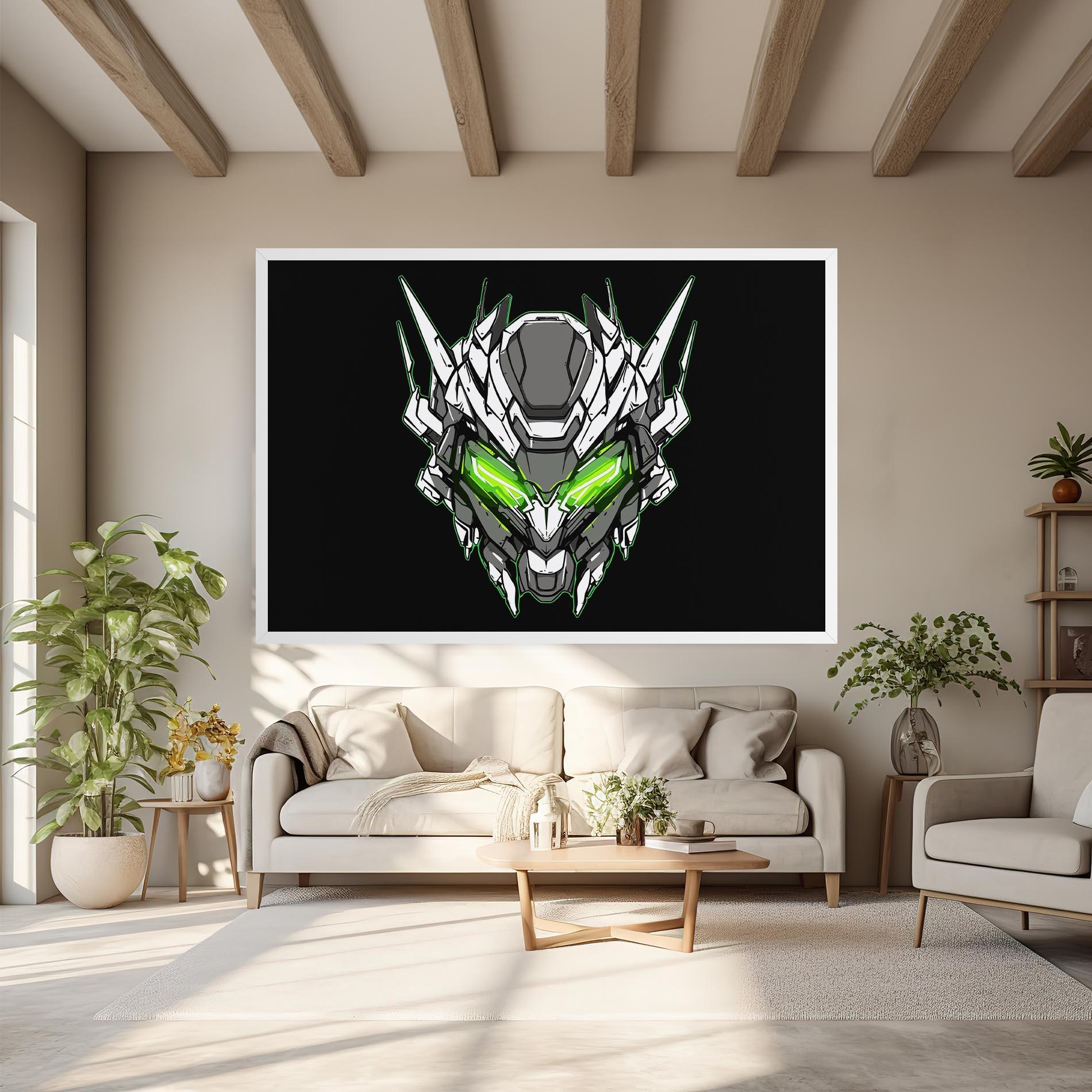 Vászonkép Neon Transformer mockup 6