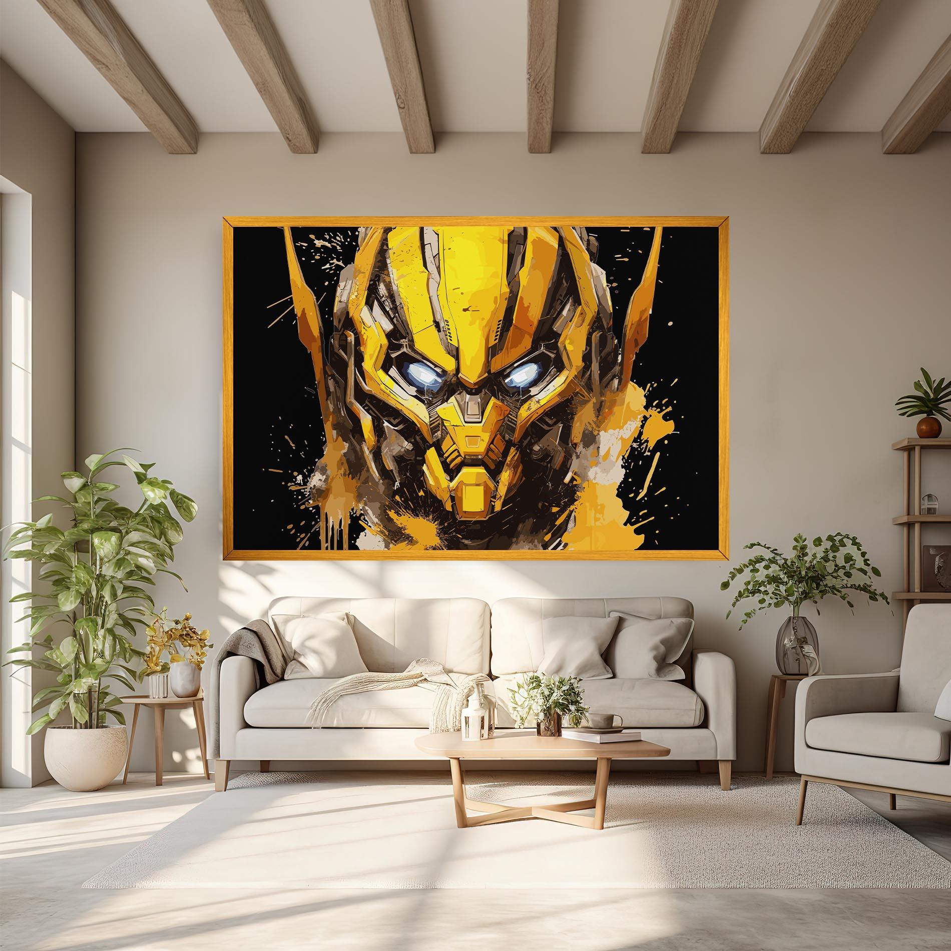 Vászonkép Bumblebee mockup 6