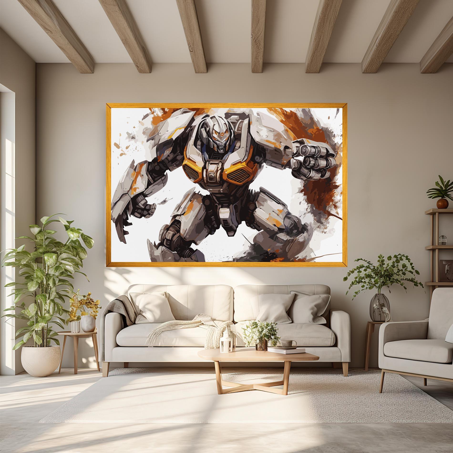 Vászonkép Transformers Unleash mockup 6