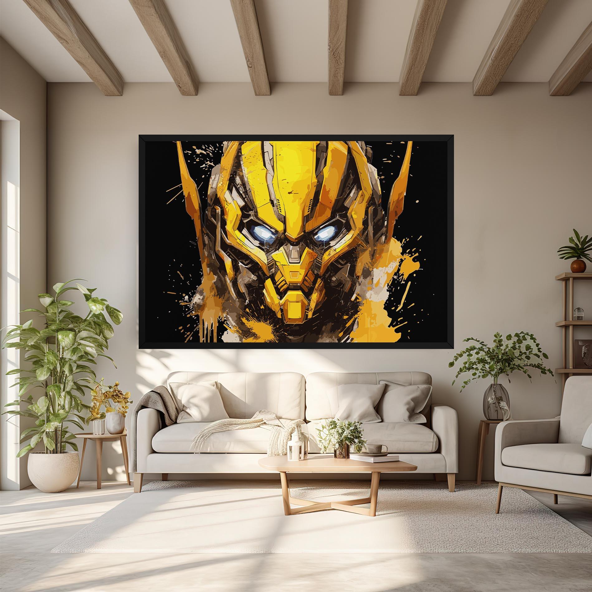 Vászonkép Bumblebee mockup 6