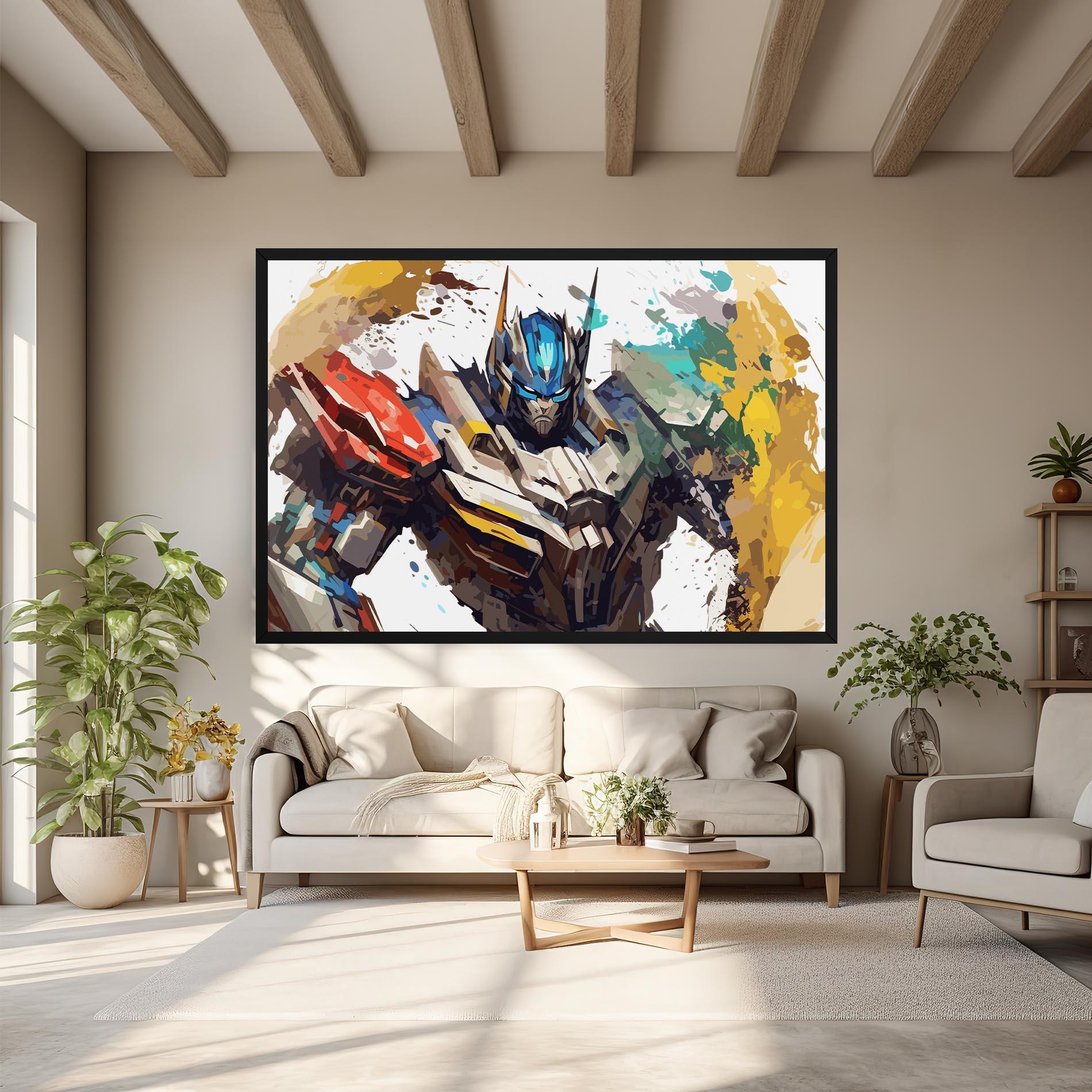 Vászonkép Transformers Splash mockup 6