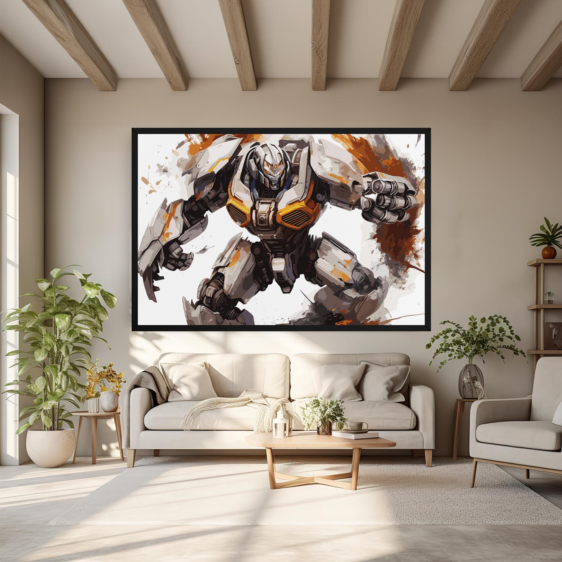 Vászonkép Transformers Unleash mockup 6