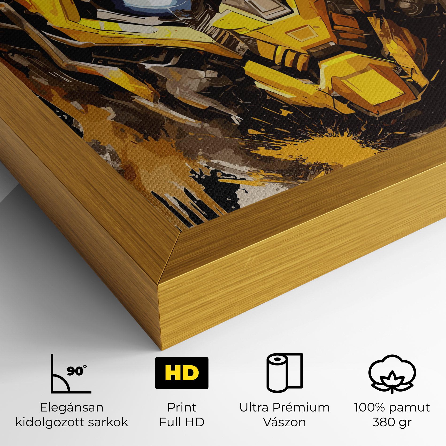 Vászonkép Bumblebee mockup 4