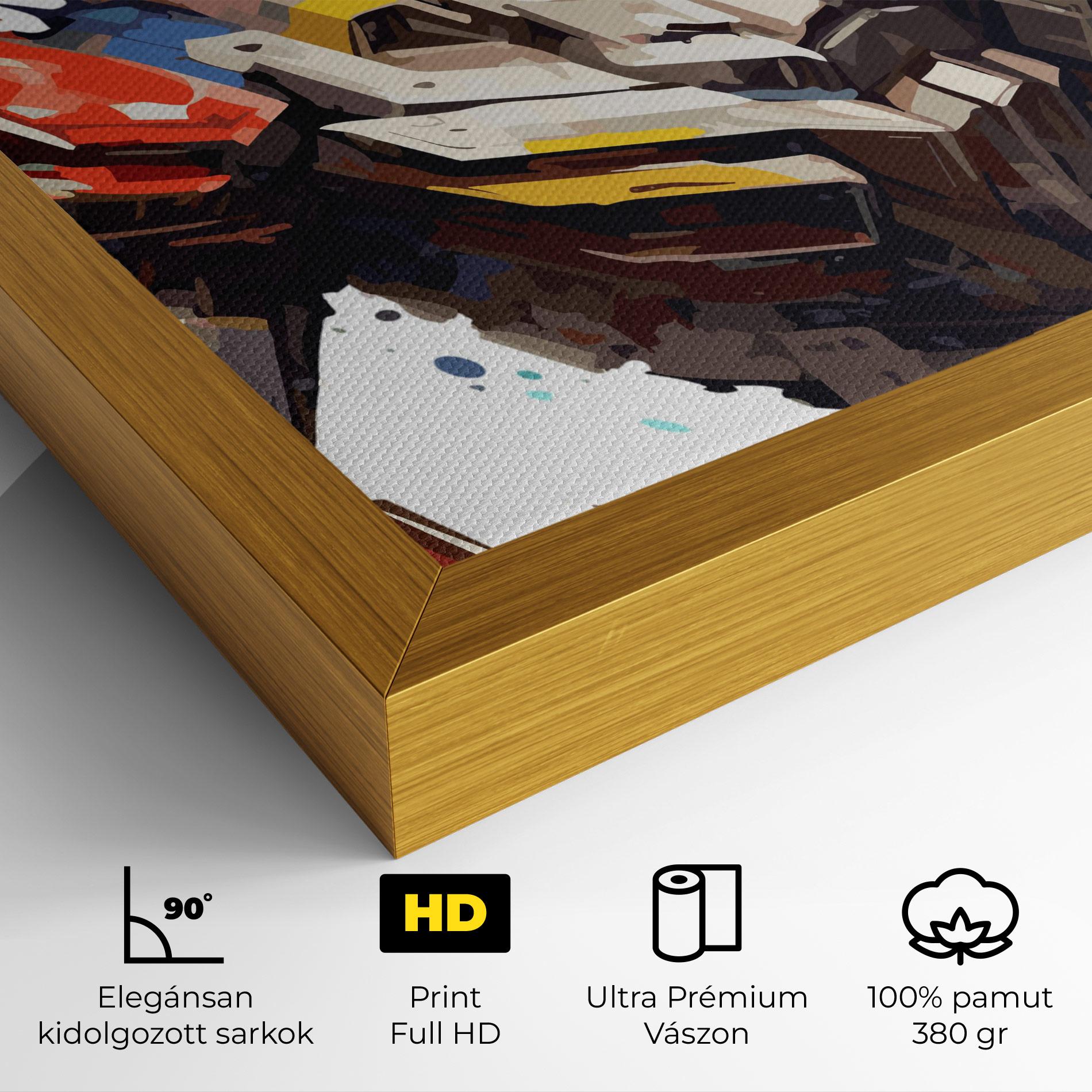 Vászonkép Transformers Splash mockup 4