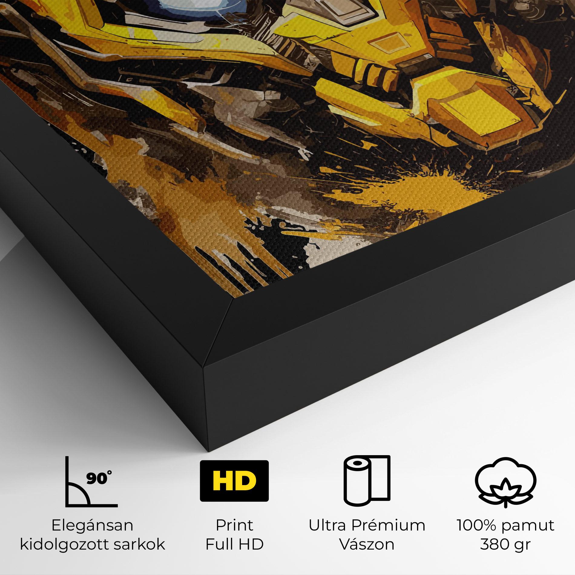 Vászonkép Bumblebee mockup 4