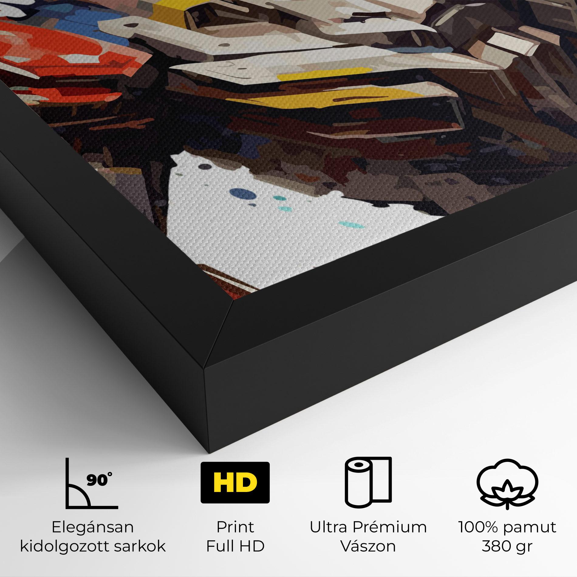 Vászonkép Transformers Splash mockup 4