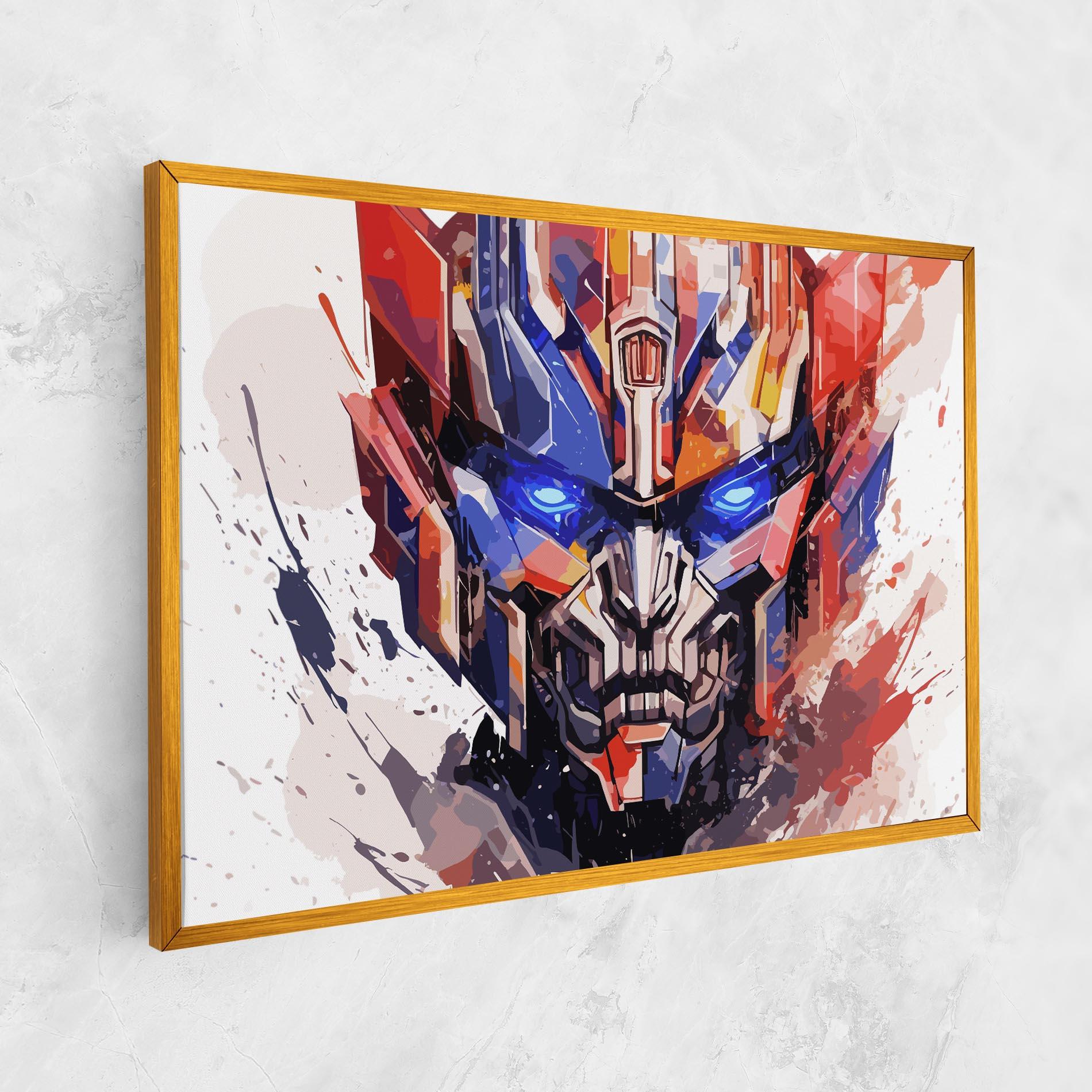 Vászonkép Optimus Prime Art mockup 1