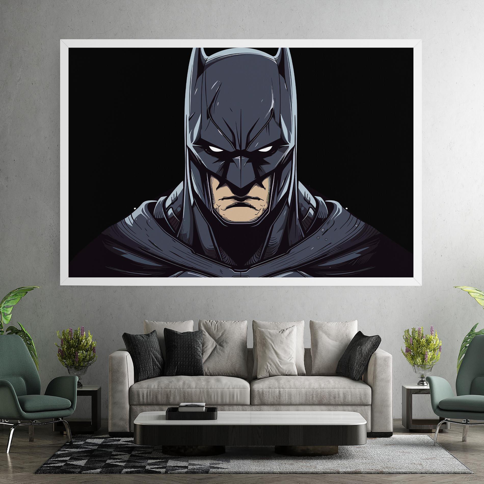 Vászonkép Batman Face mockup 7