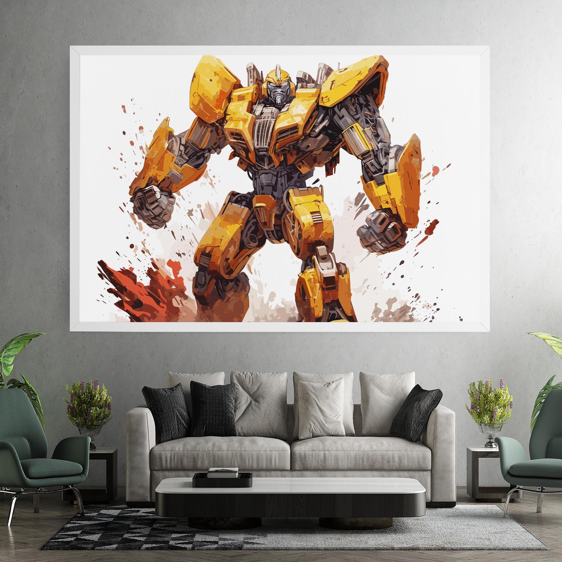 Vászonkép Battle Machine mockup 7