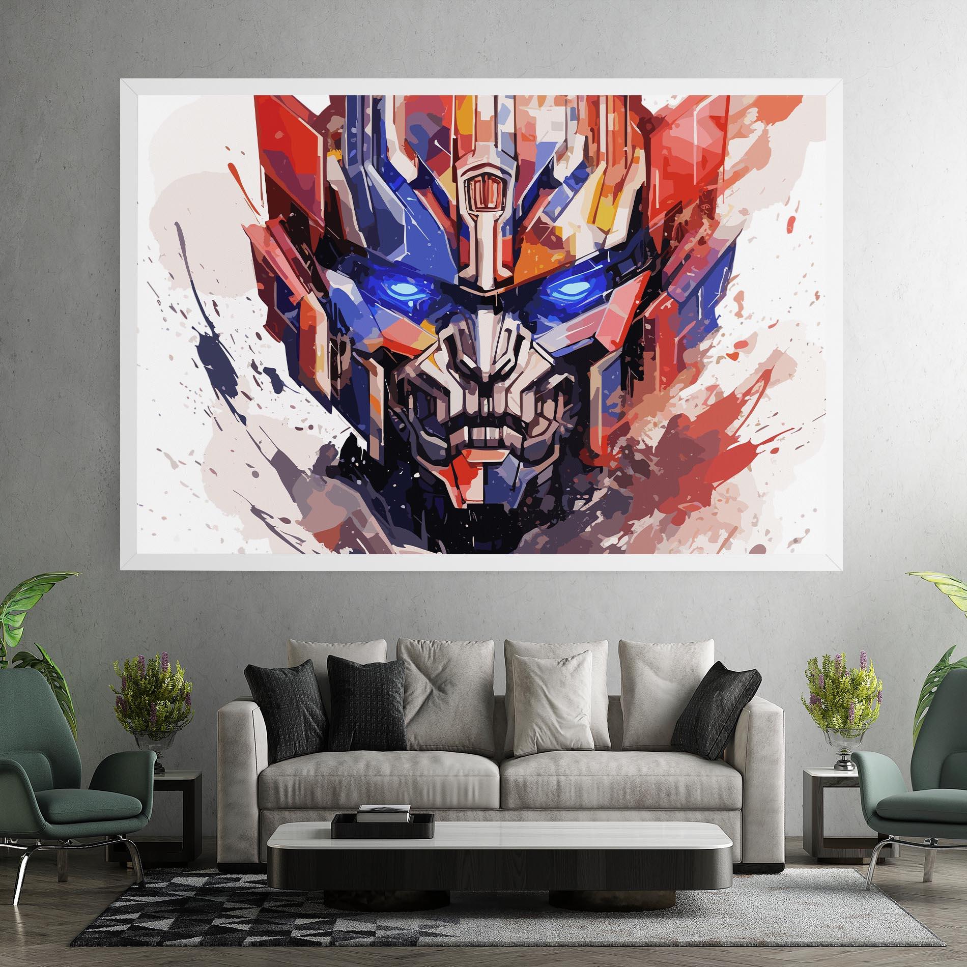 Vászonkép Optimus Prime Art mockup 7