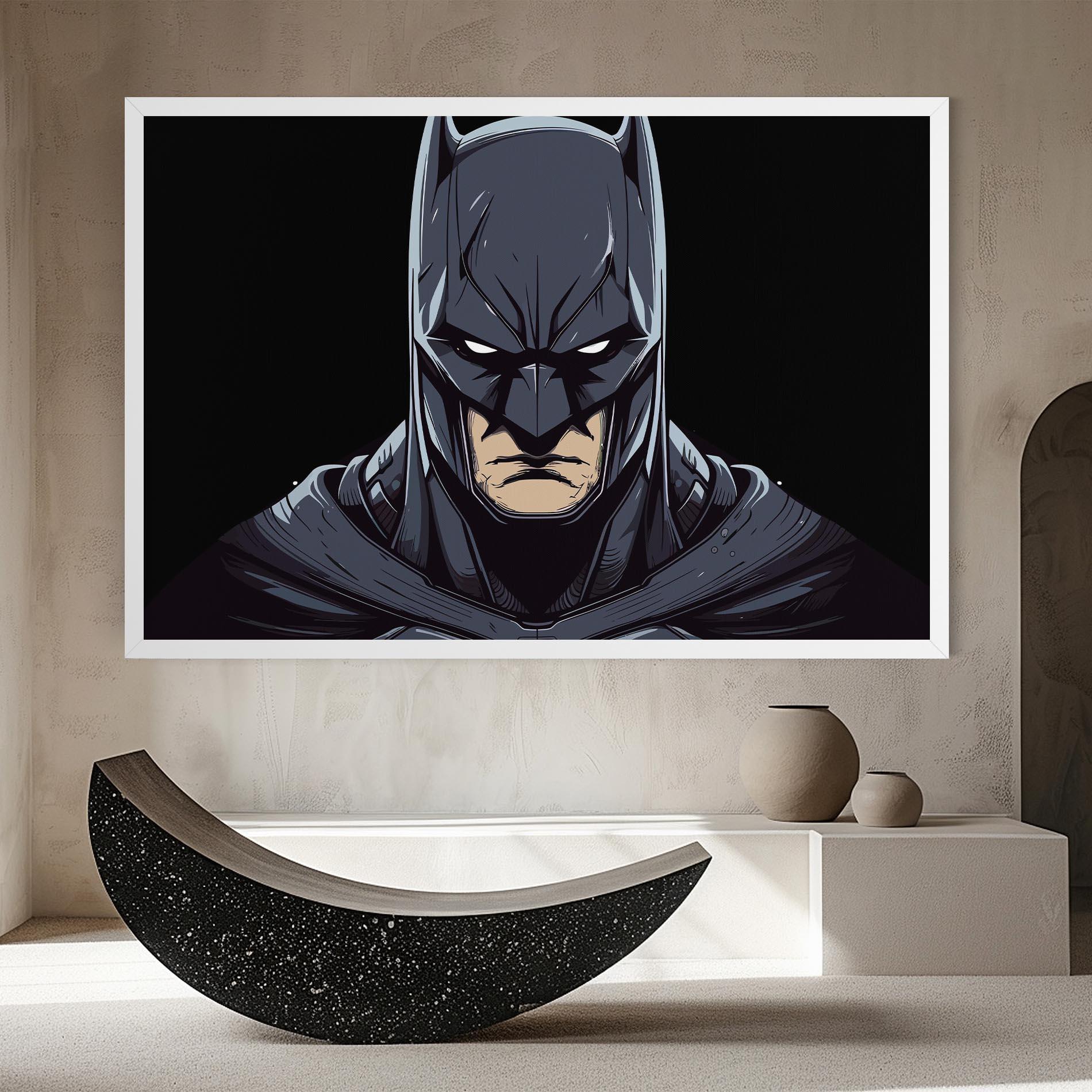 Vászonkép Batman Face mockup 8