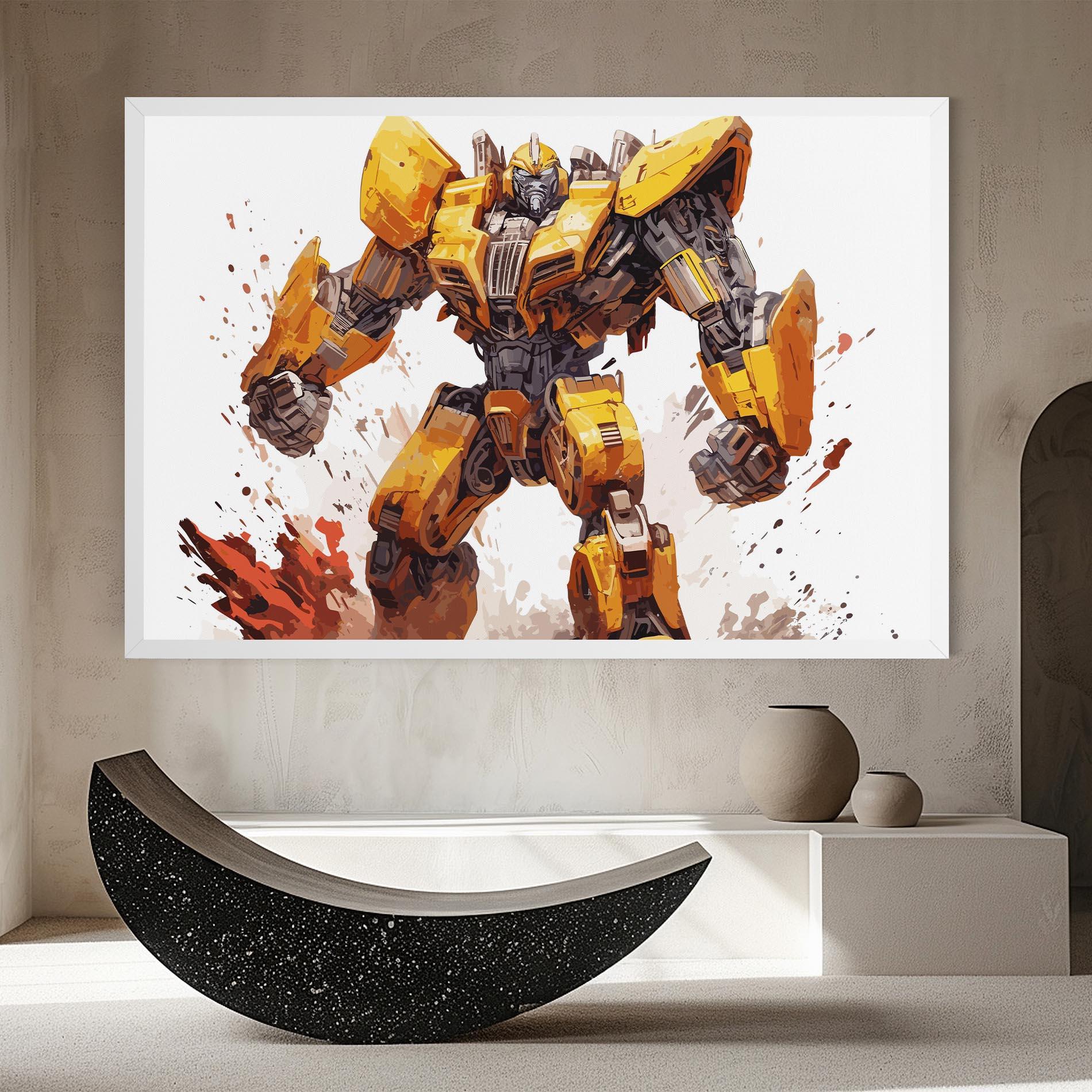 Vászonkép Battle Machine mockup 8