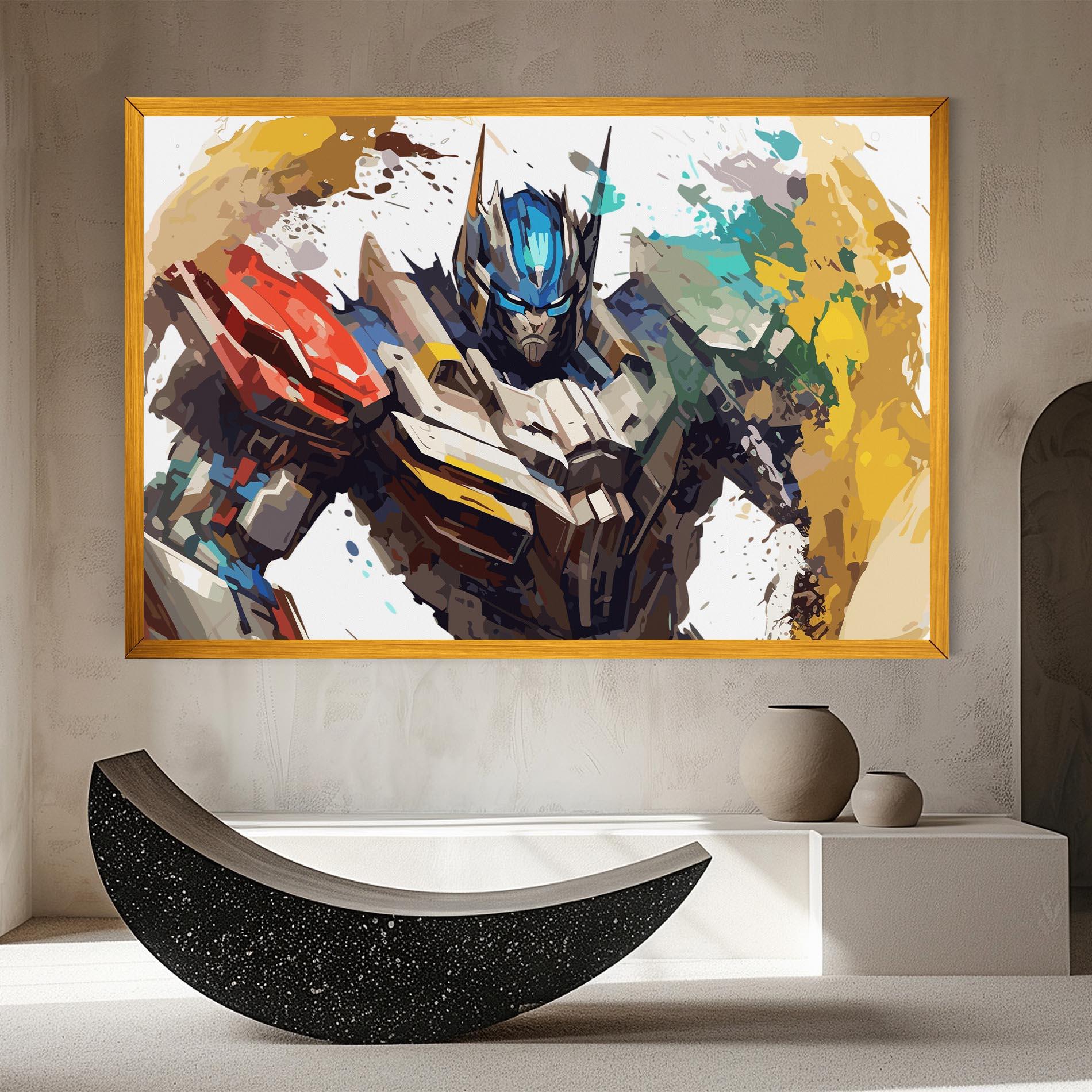 Vászonkép Transformers Splash mockup 8