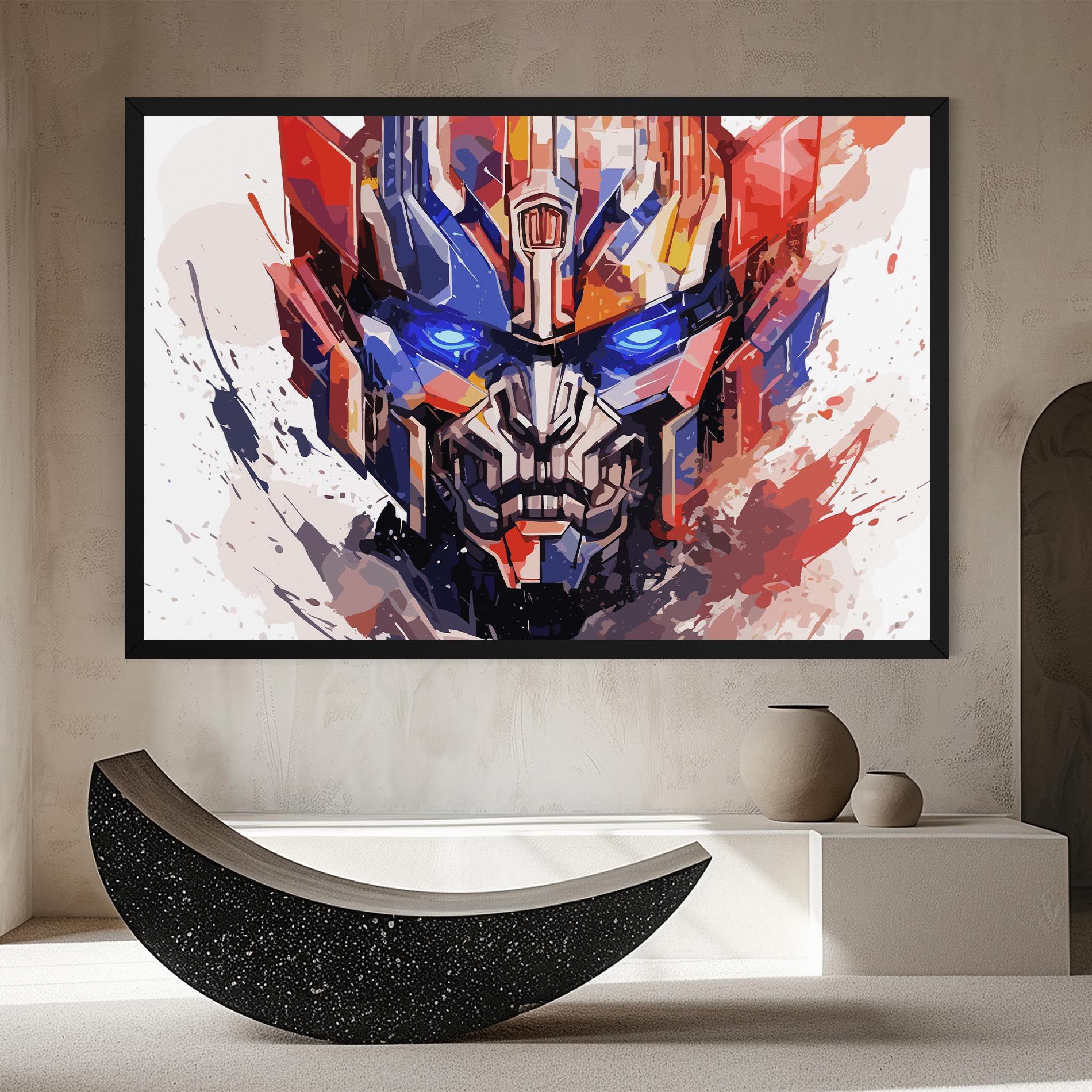 Optimus Prime Art mockup 8