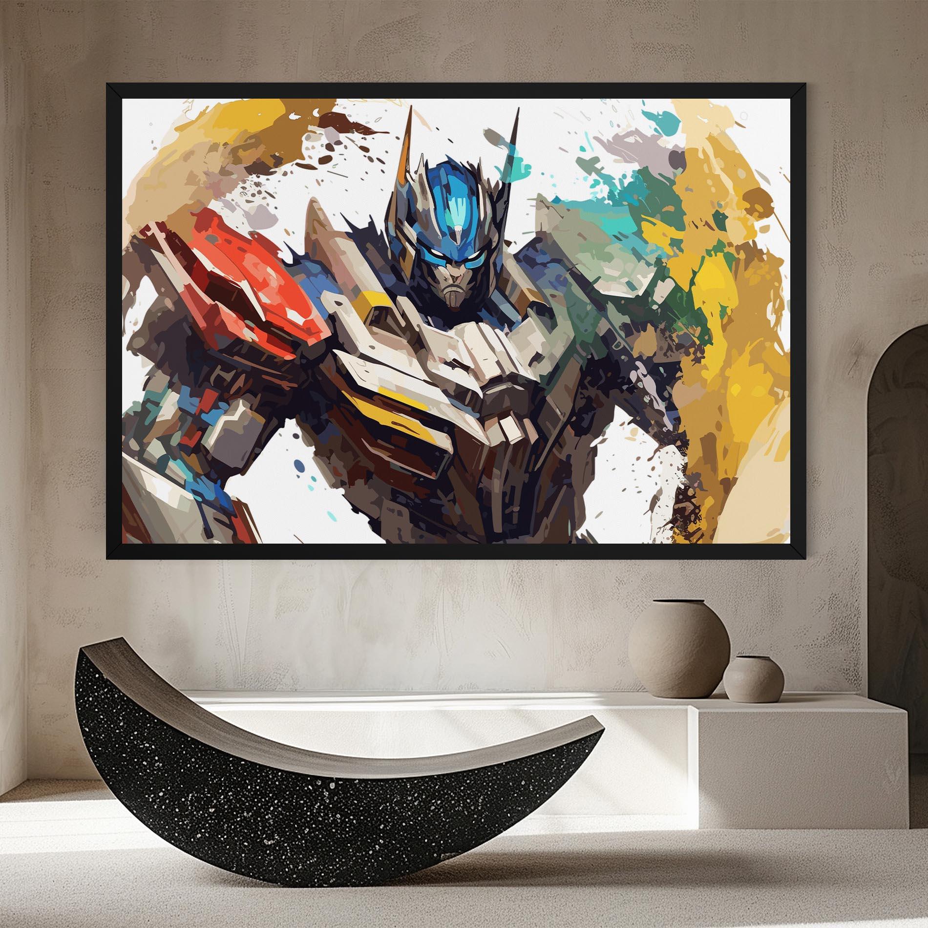 Vászonkép Transformers Splash mockup 8