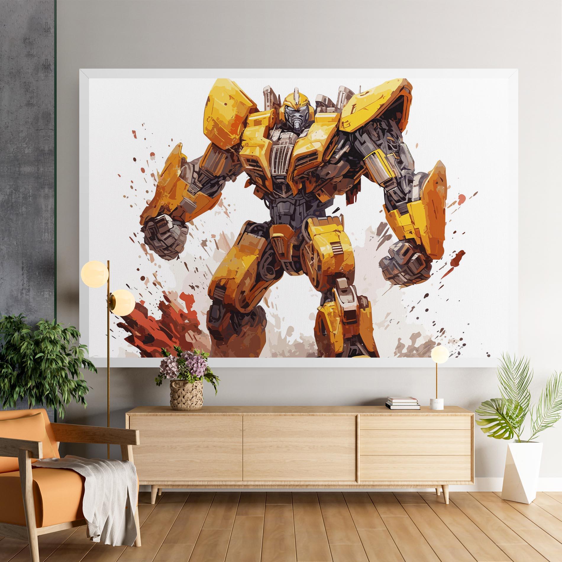 Vászonkép Battle Machine mockup 9
