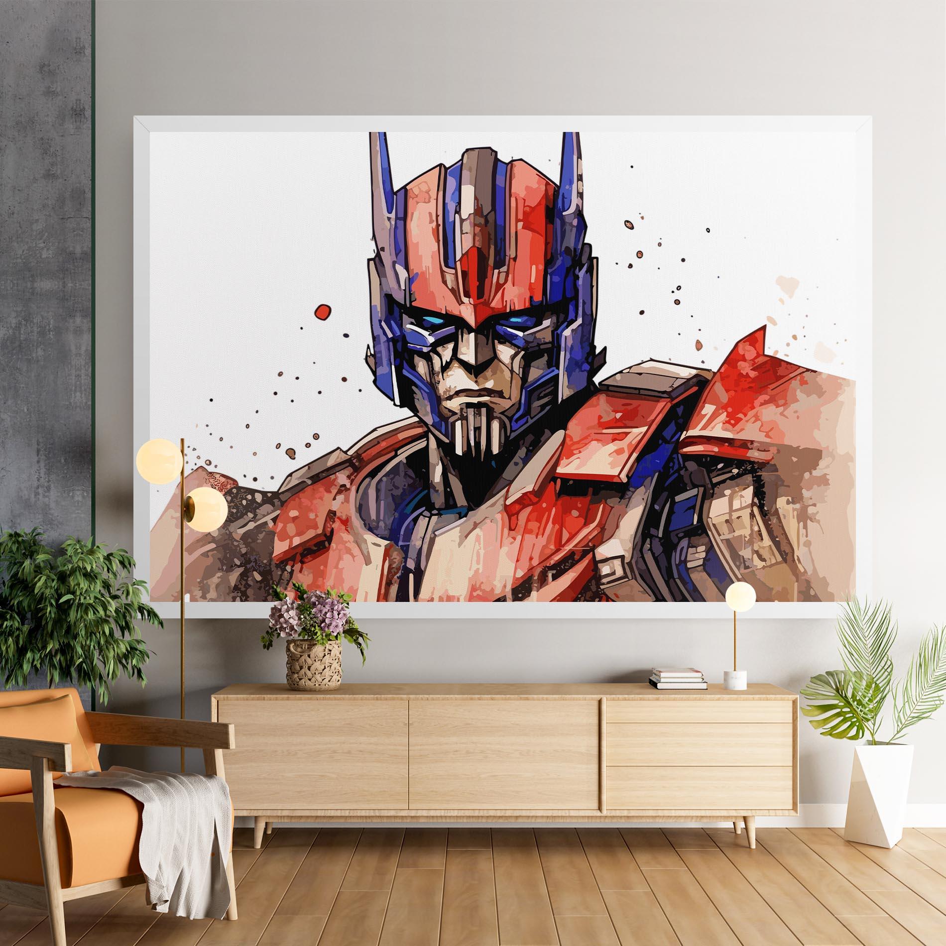 Vászonkép Optimus Prime mockup 9