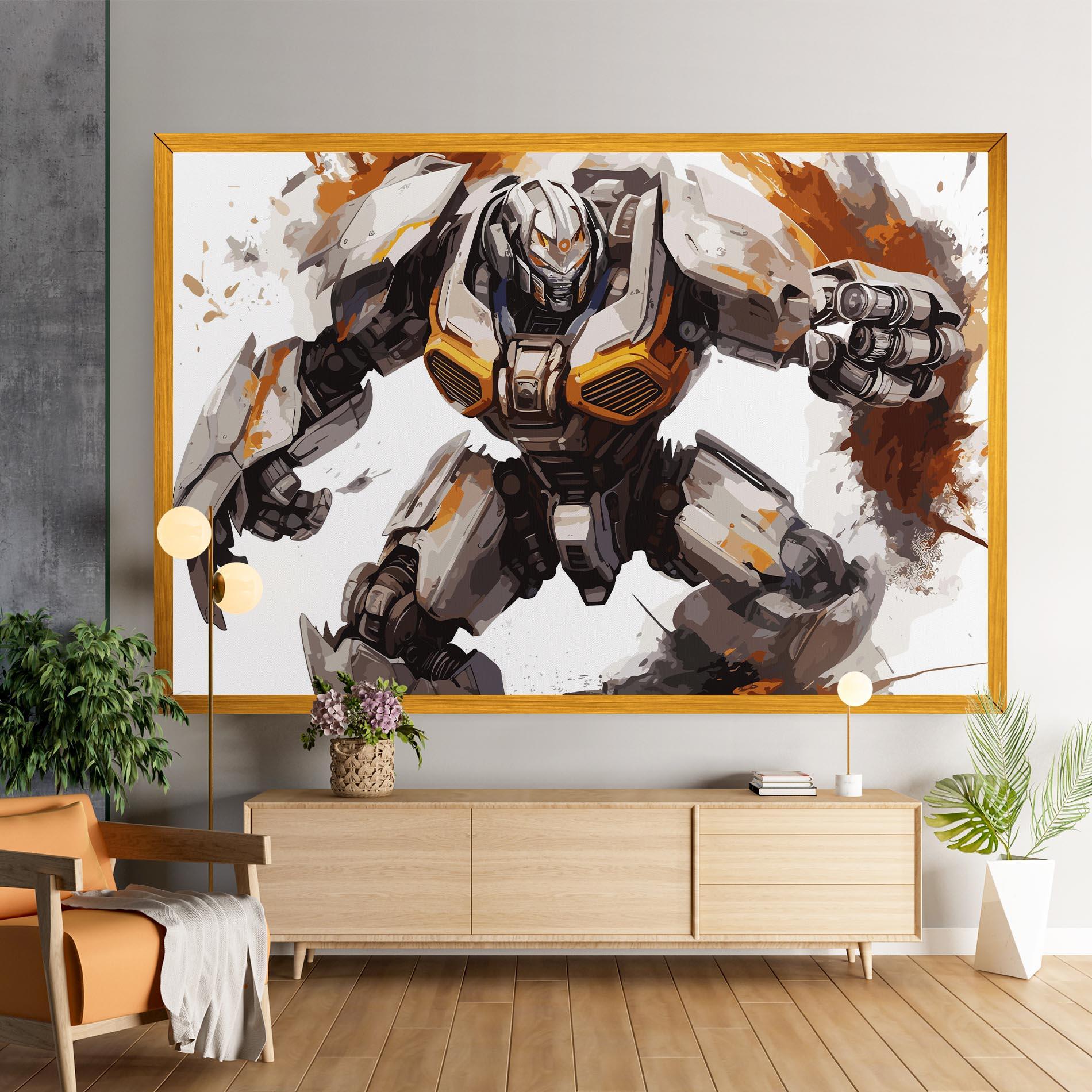 Vászonkép Transformers Unleash mockup 9