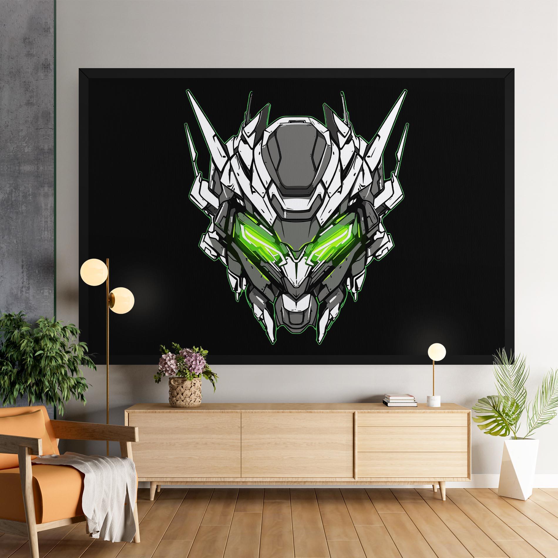 Vászonkép Neon Transformer mockup 9