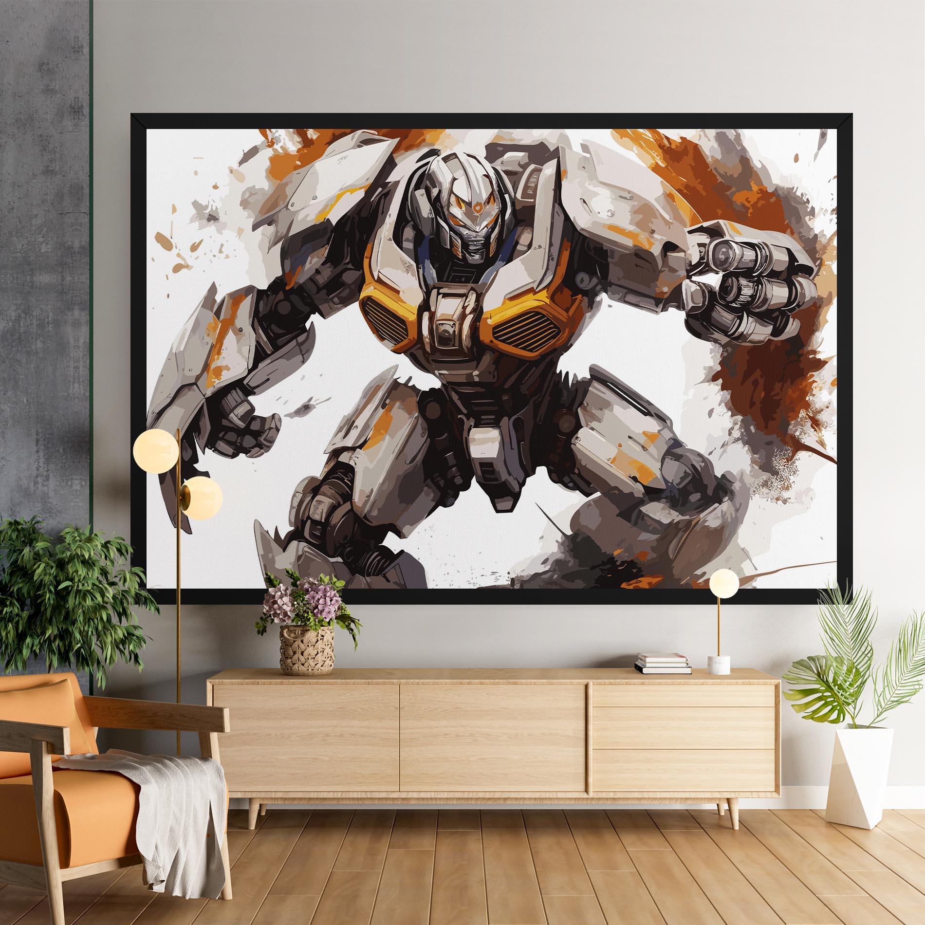 Vászonkép Transformers Unleash mockup 9