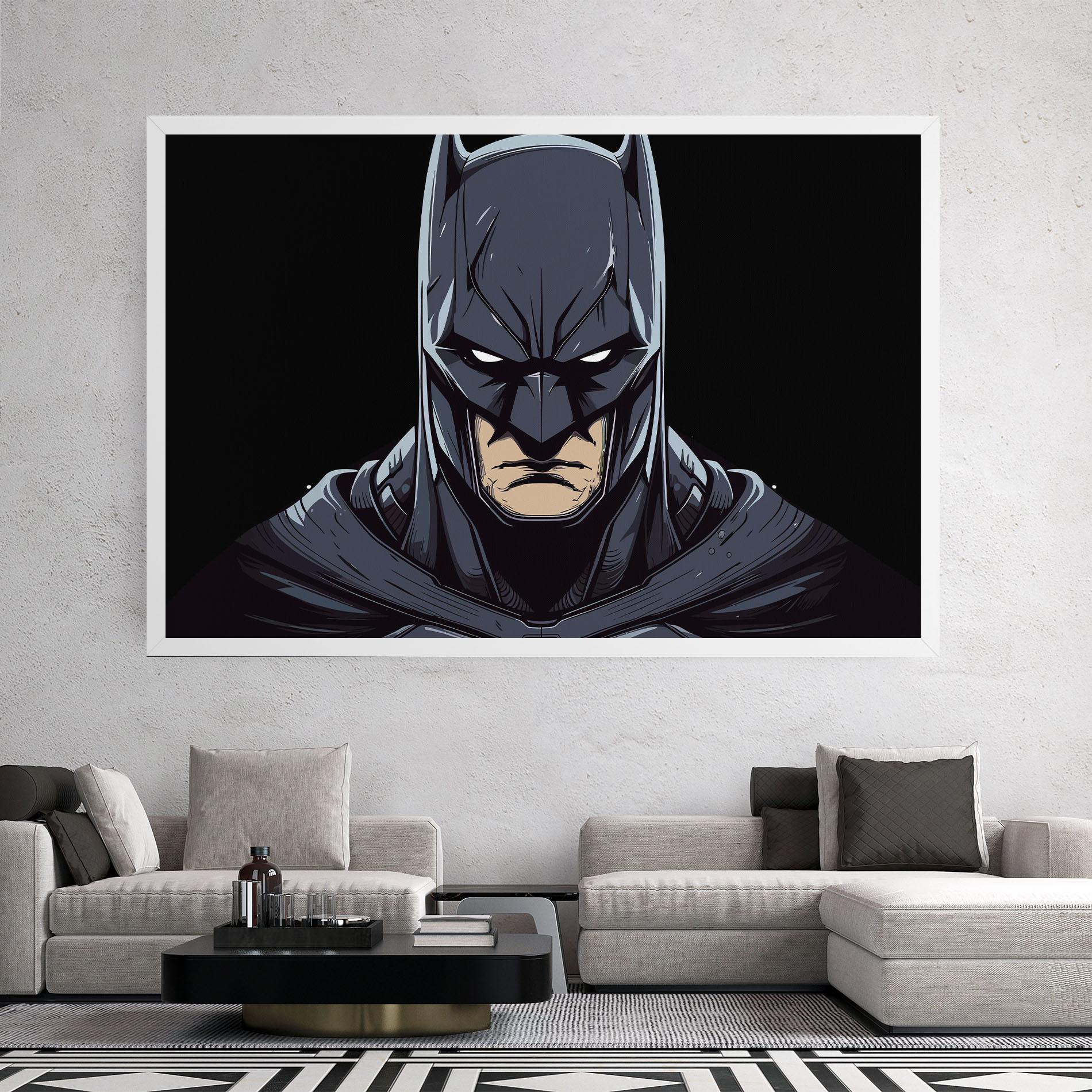 Vászonkép Batman Face mockup 2