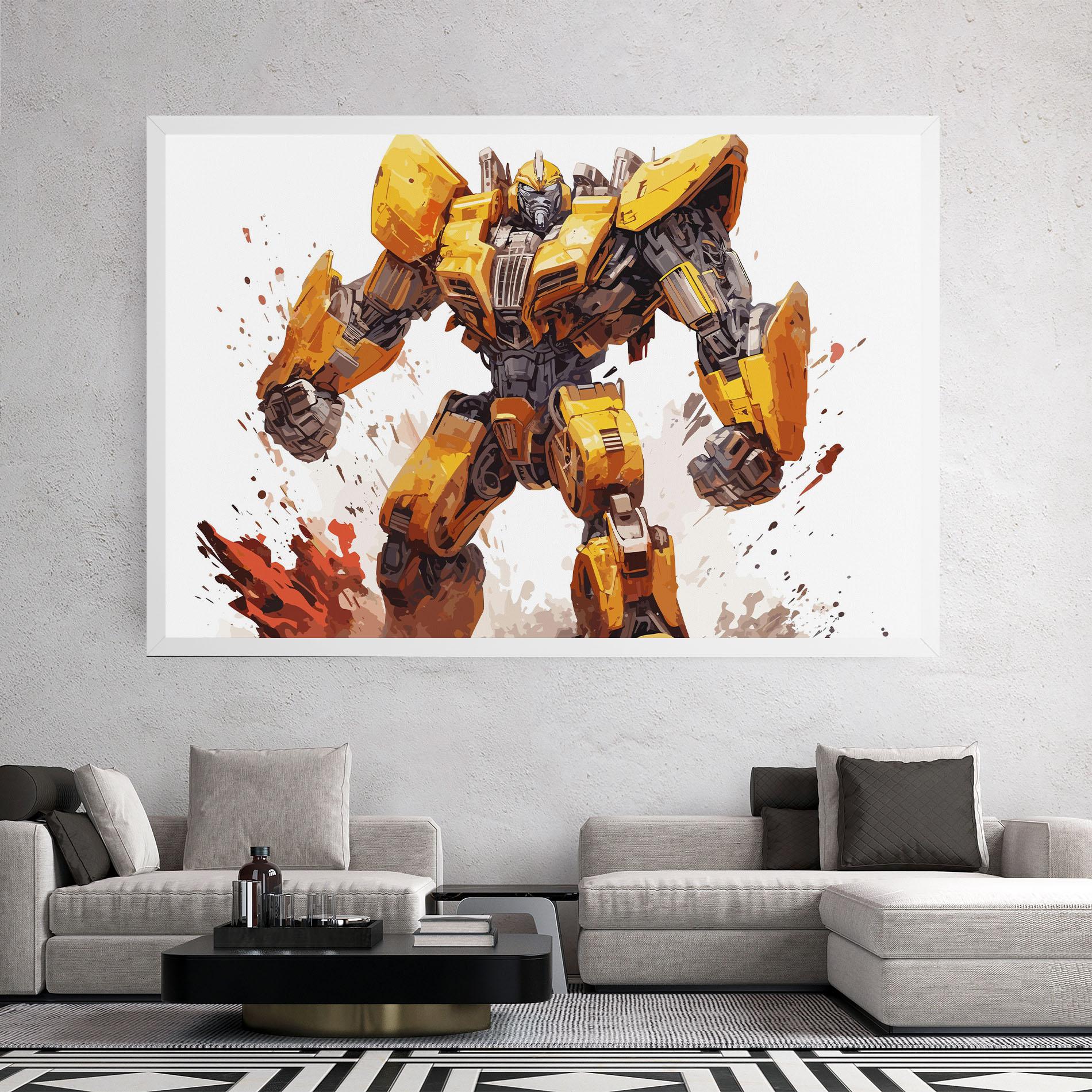 Vászonkép Battle Machine mockup 2