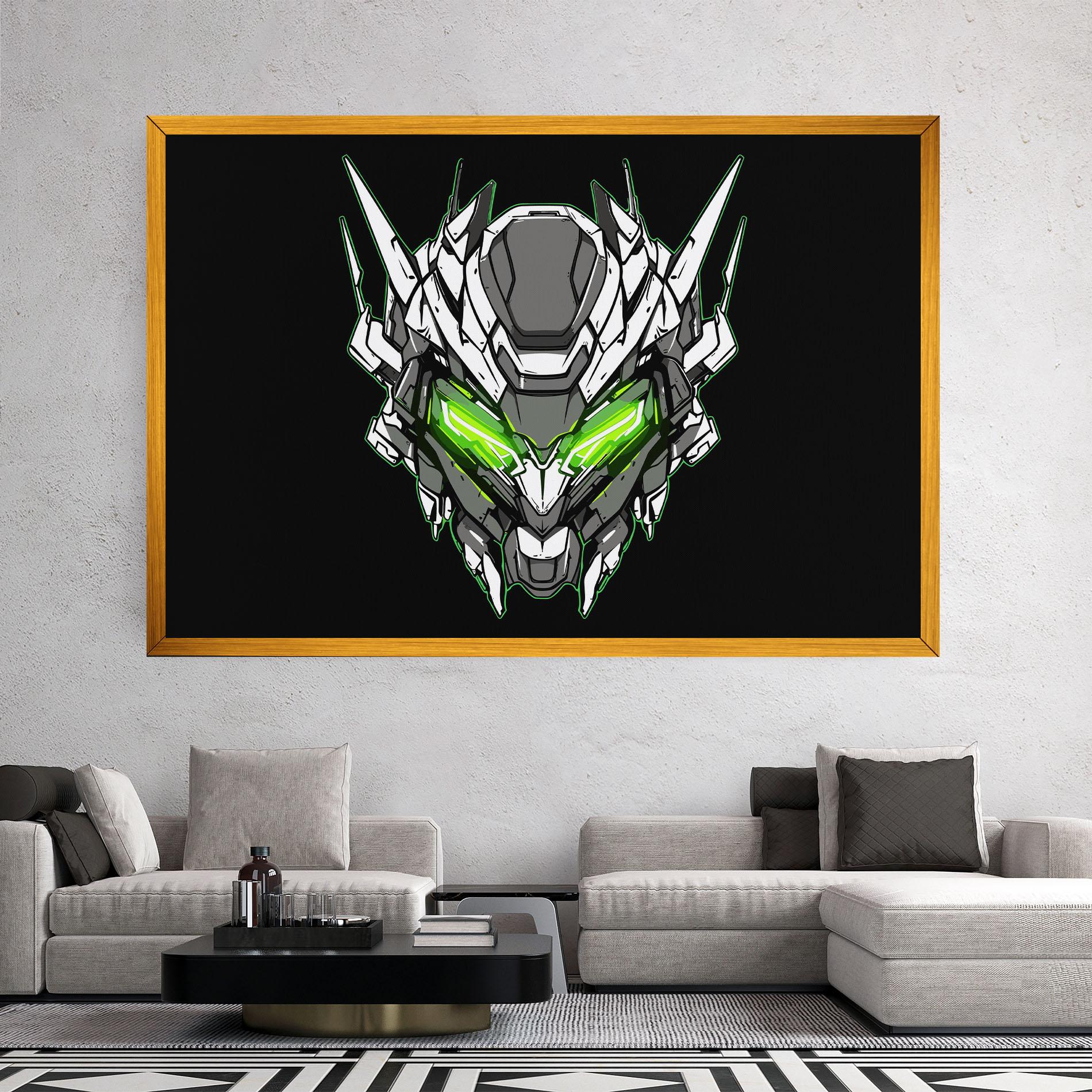 Vászonkép Neon Transformer mockup 2
