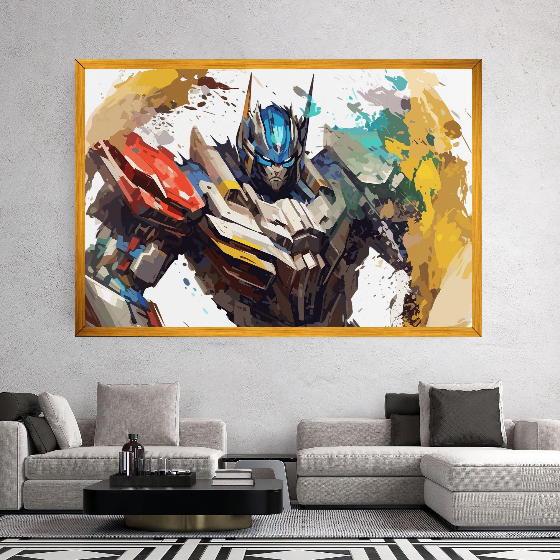 Vászonkép Transformers Splash mockup 2