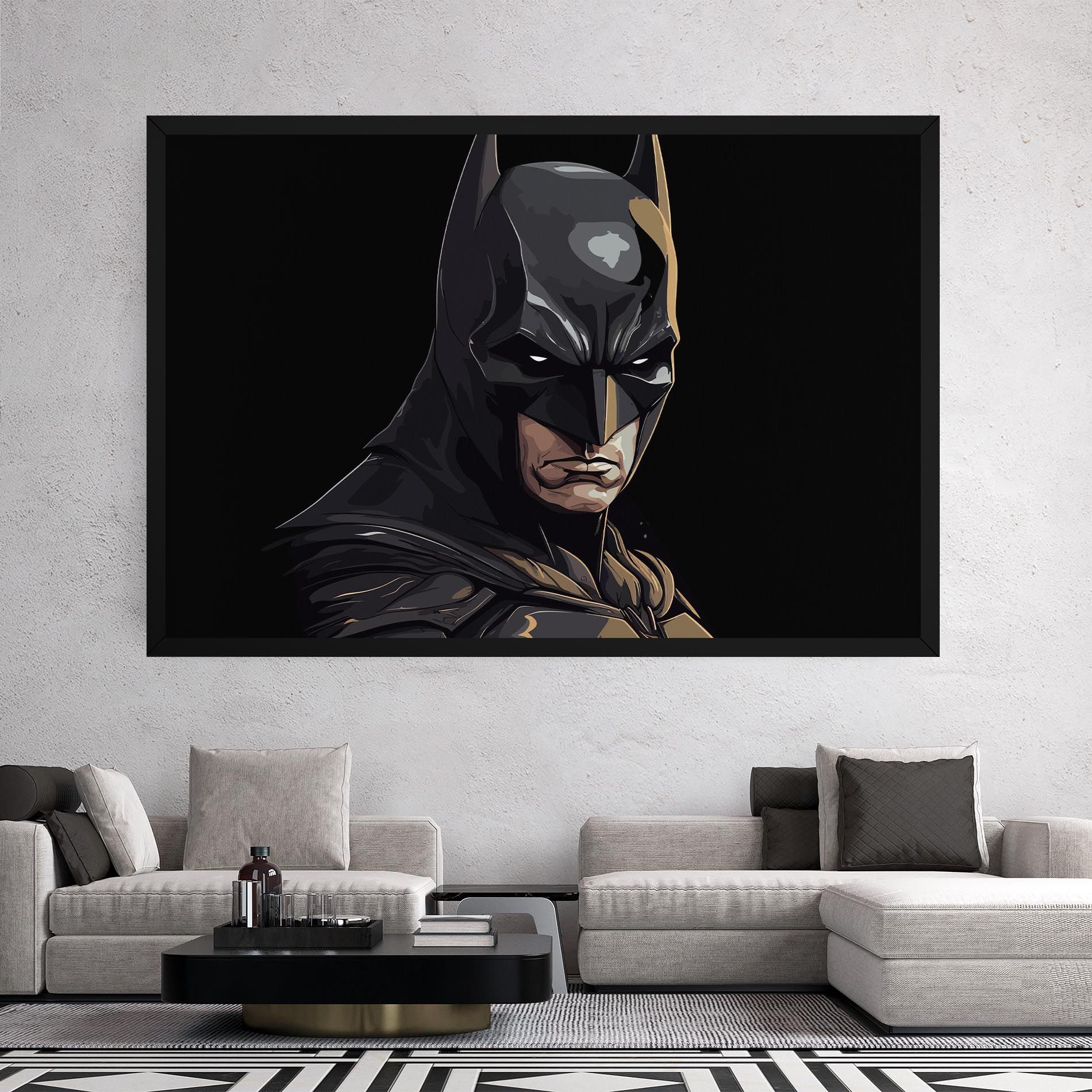 Angry Batman mockup 2