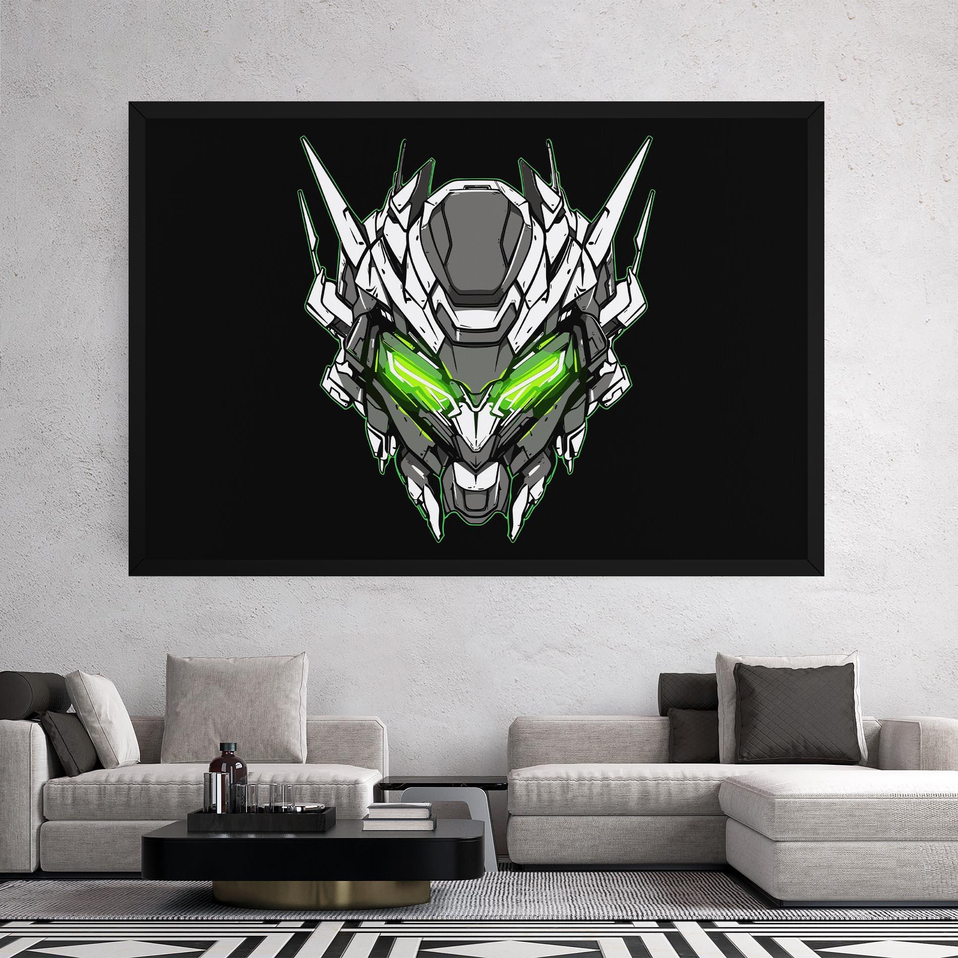 Vászonkép Neon Transformer mockup 2