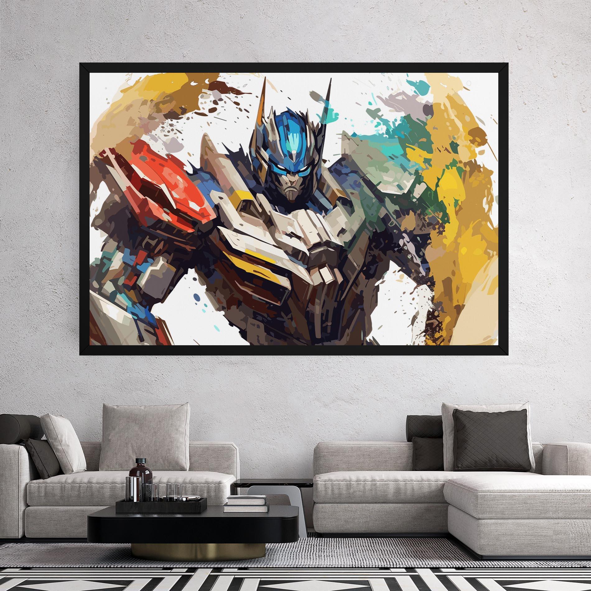 Vászonkép Transformers Splash mockup 2
