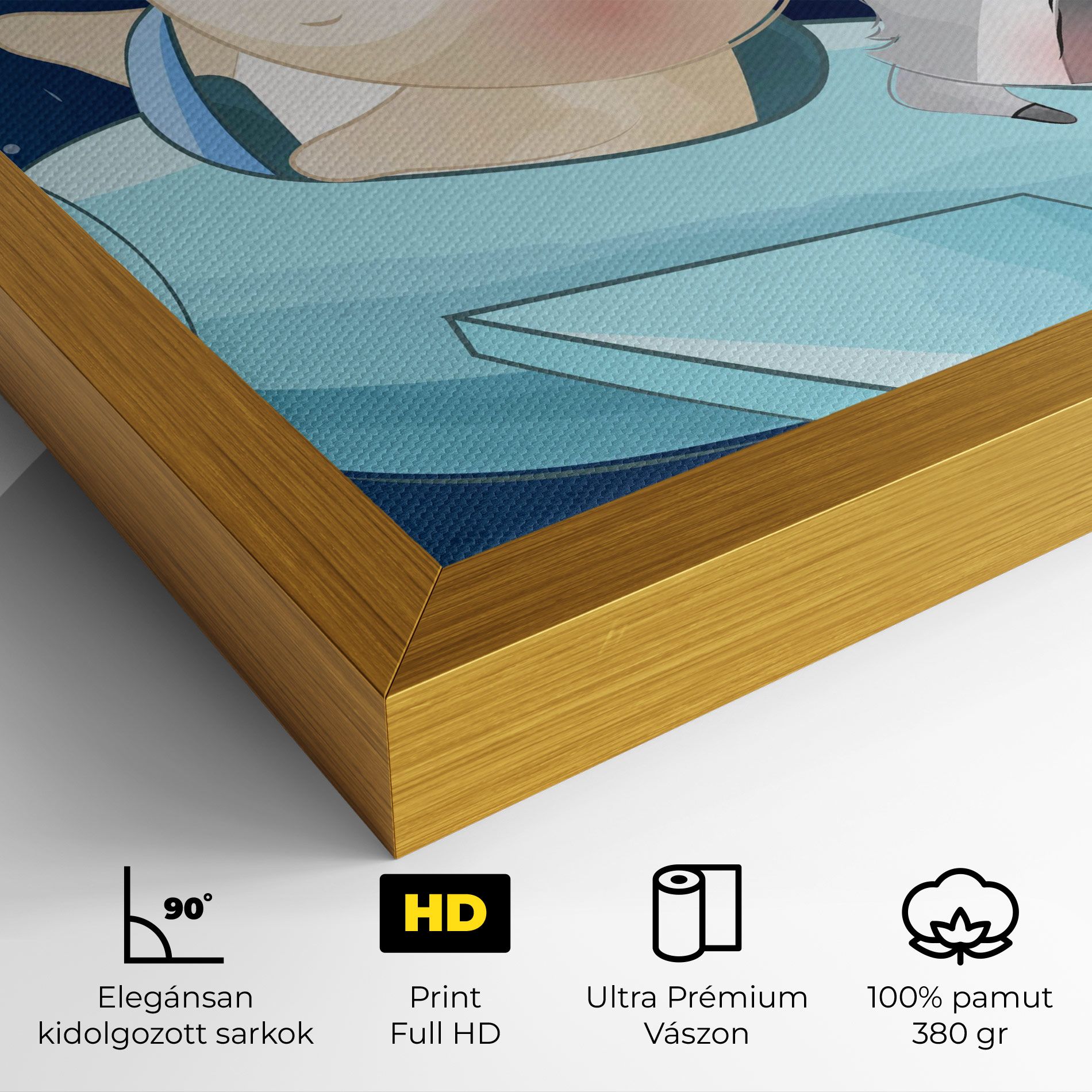 Bear Flying Star mockup 4