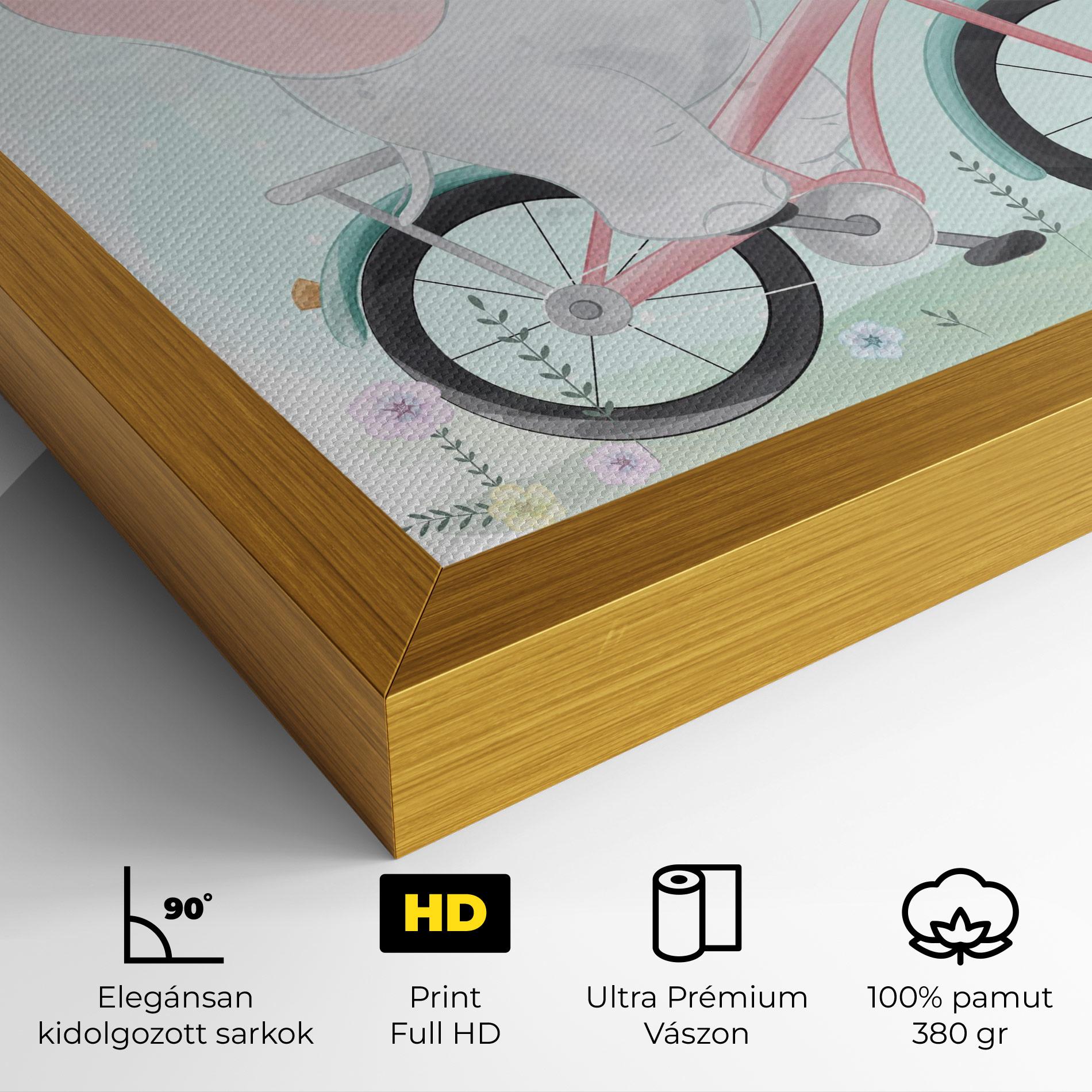 Vászonkép Elephant Bike mockup 4