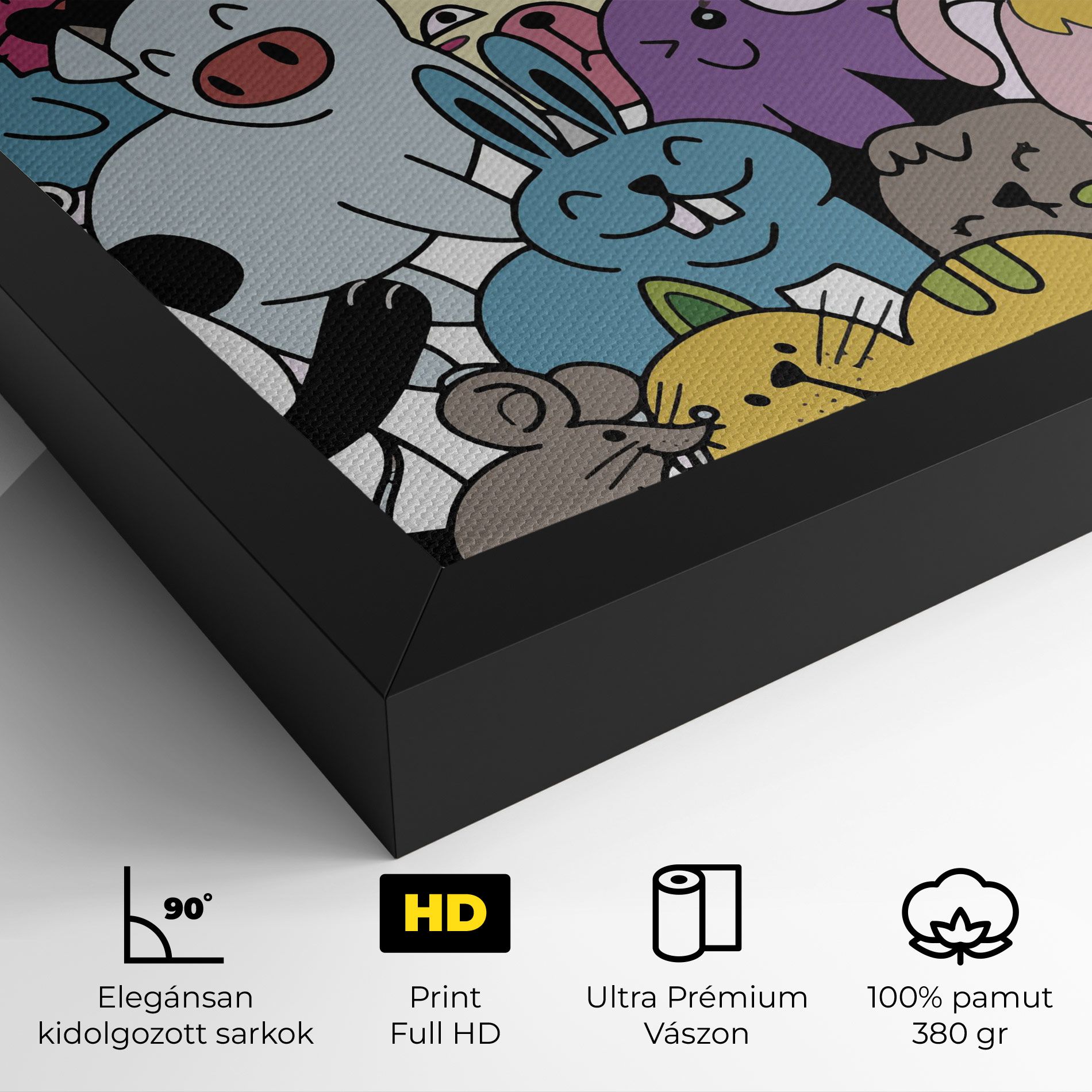 Animals Cartoon mockup 4