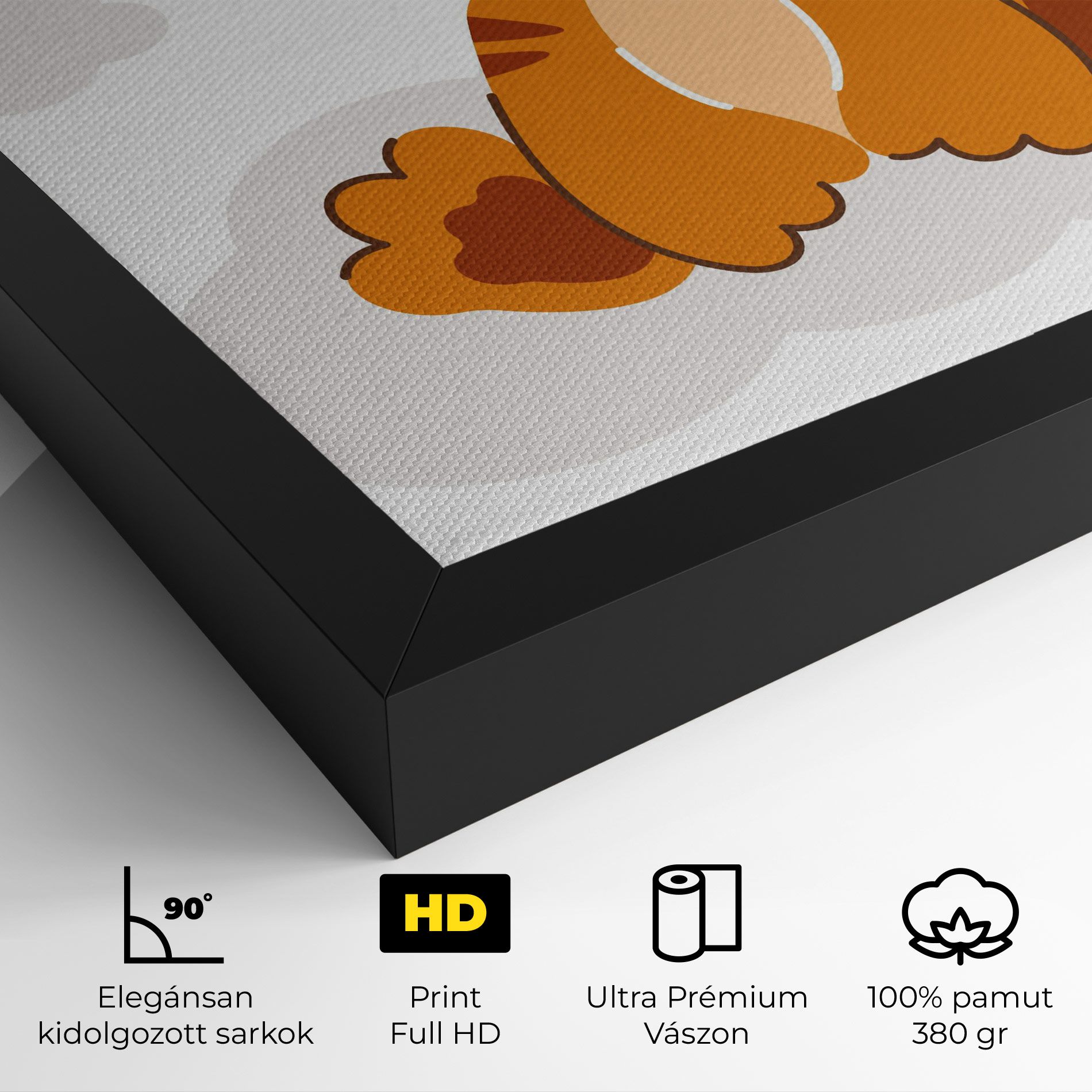 Cute Sleepy Tiger mockup 4