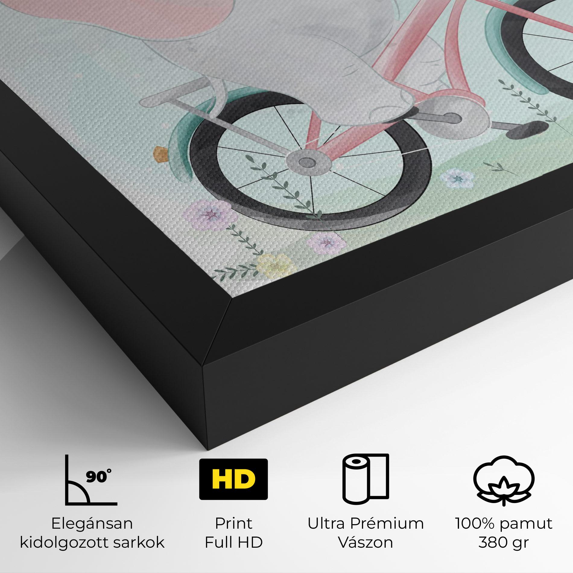 Vászonkép Elephant Bike mockup 4