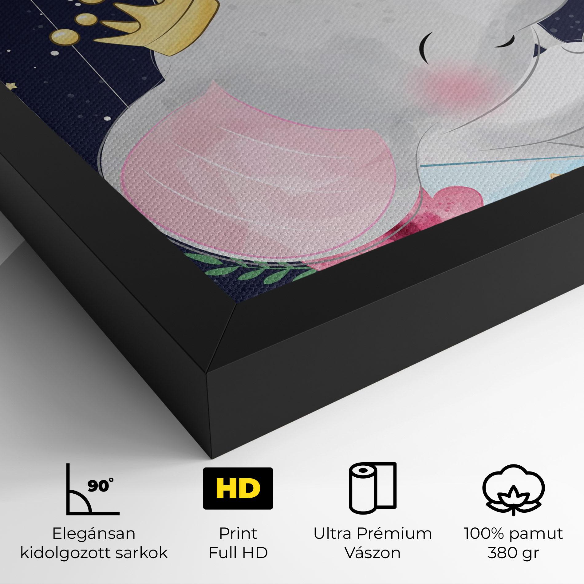 Vászonkép Elephant Cat mockup 4