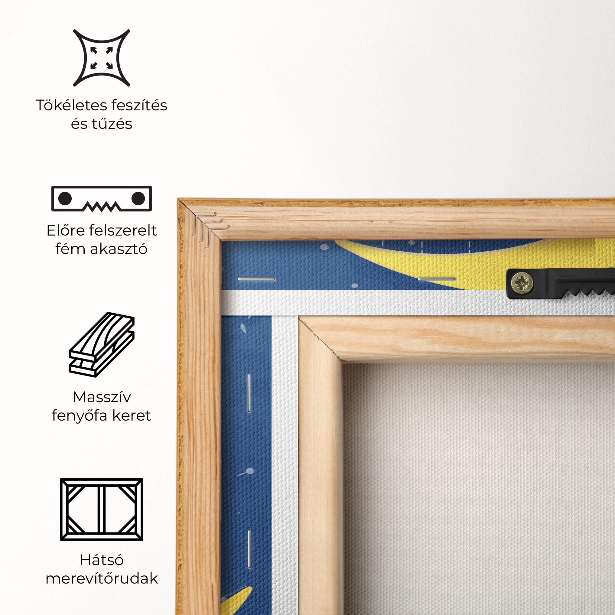 Vászonkép Cat Moon Star mockup 5