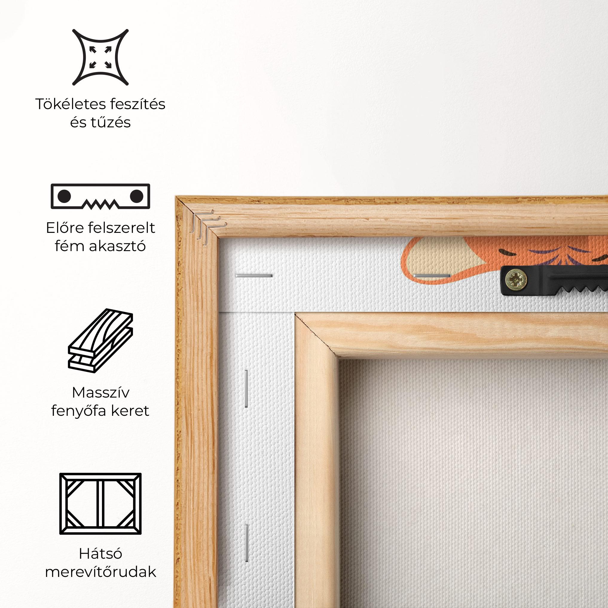 Vászonkép Tiger Thank U mockup 5