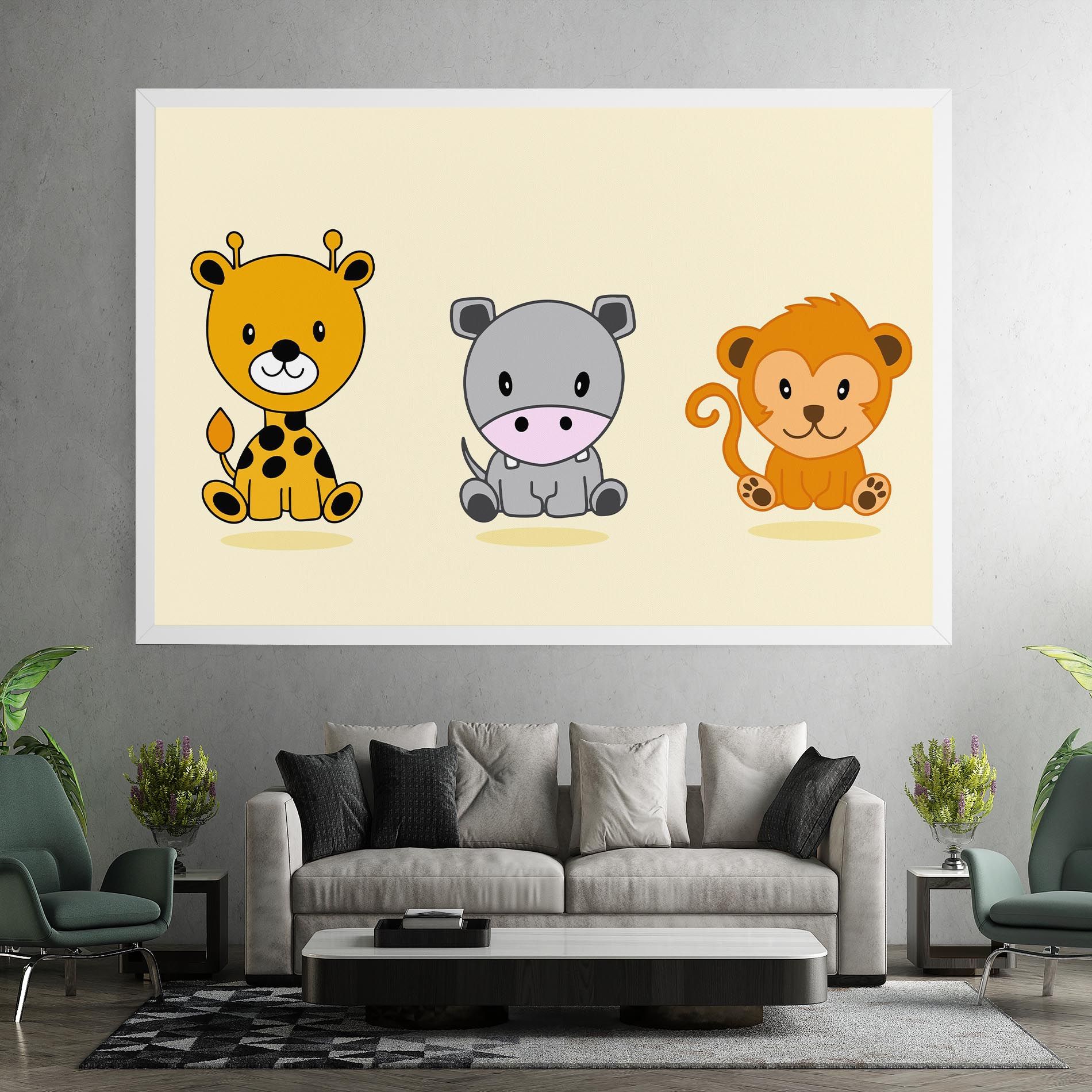 Cream Animals mockup 7